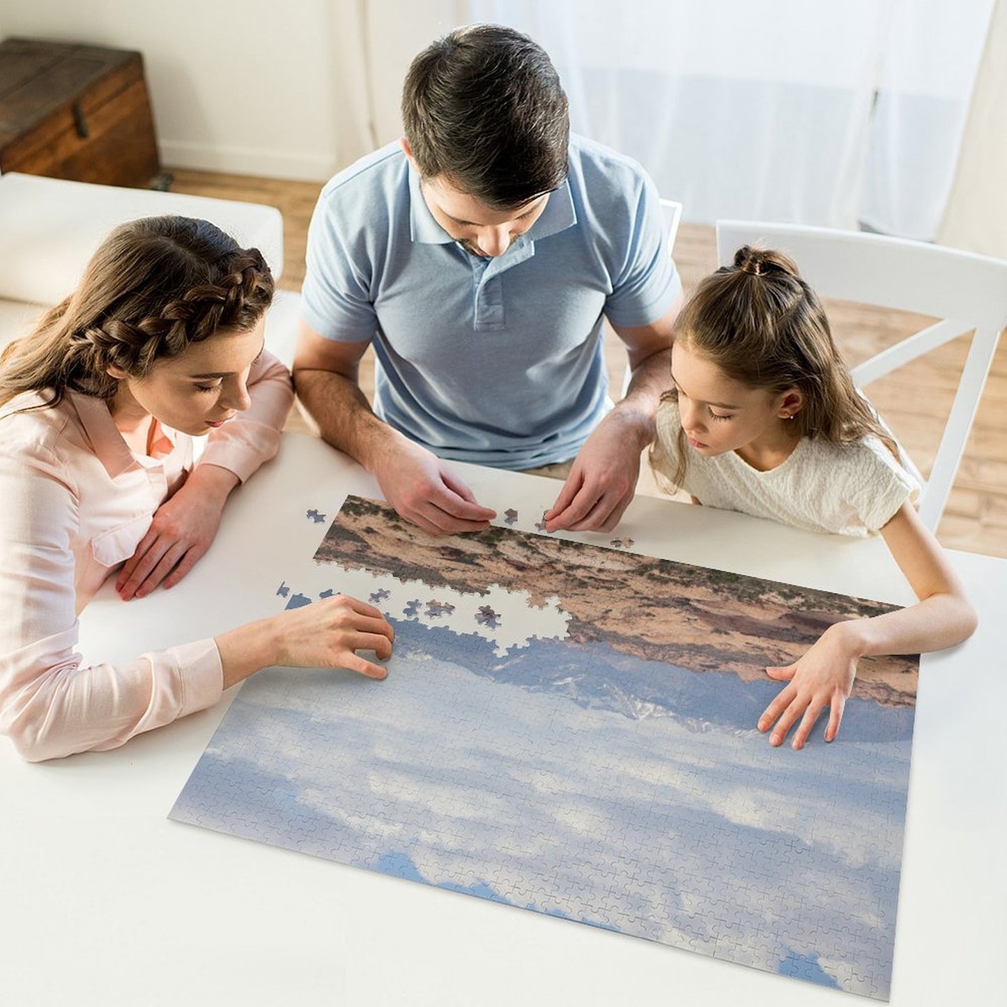 Petrified dunes, Arches National Park - 1000-Piece Jigsaw Puzzle