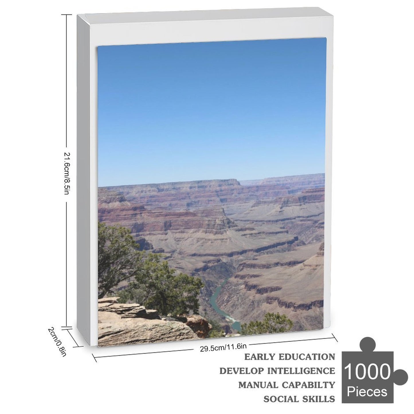 Grand Canyon, Arizona - 1000-Piece Jigsaw Puzzle