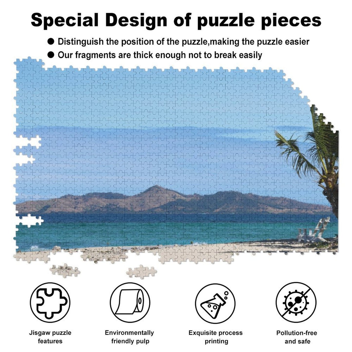 Tropical escape - 1000-Piece Jigsaw Puzzle