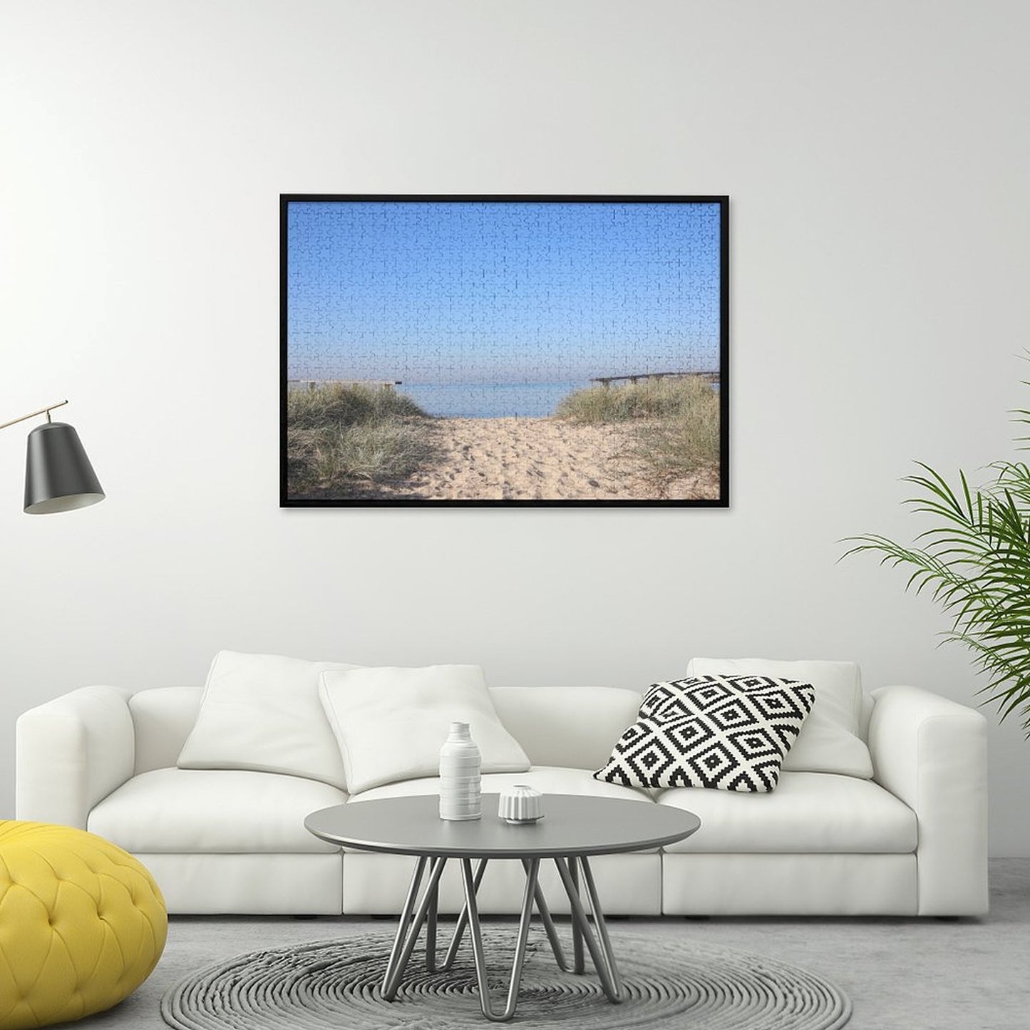 Port Melbourne beach - 1000-Piece Jigsaw Puzzle