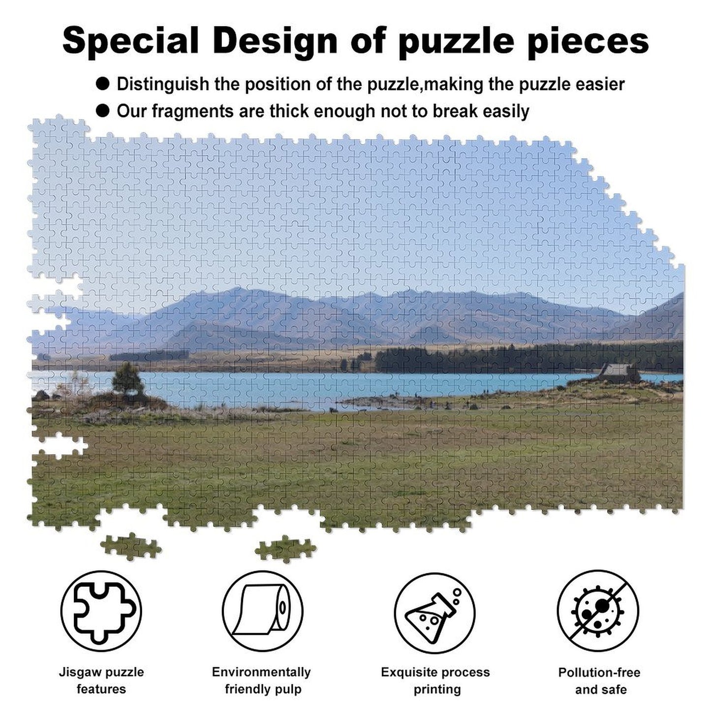 The Church of Good Sheperd - 1000-Piece Jigsaw Puzzle