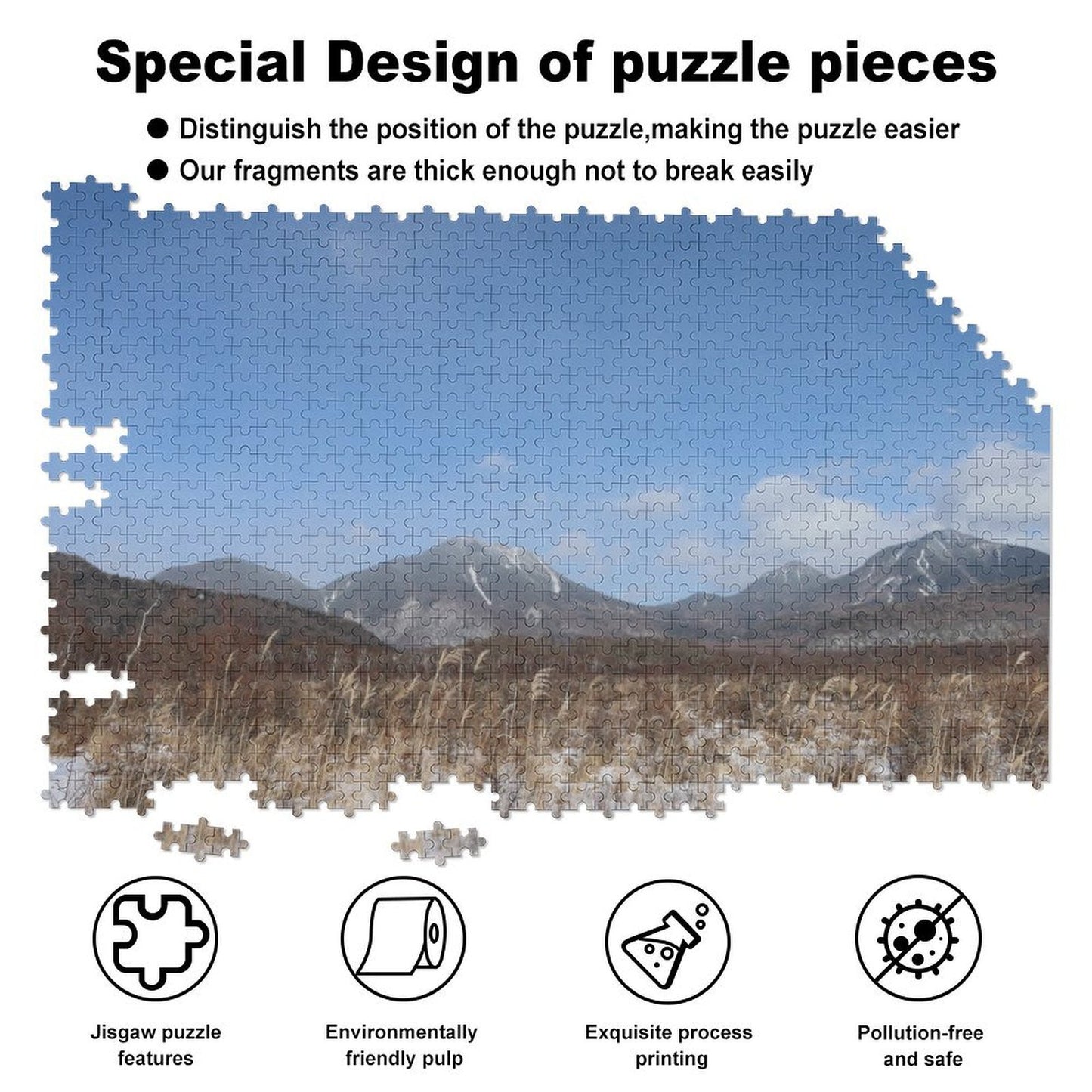 Mountains of Nikko - 1000-Piece Jigsaw Puzzle