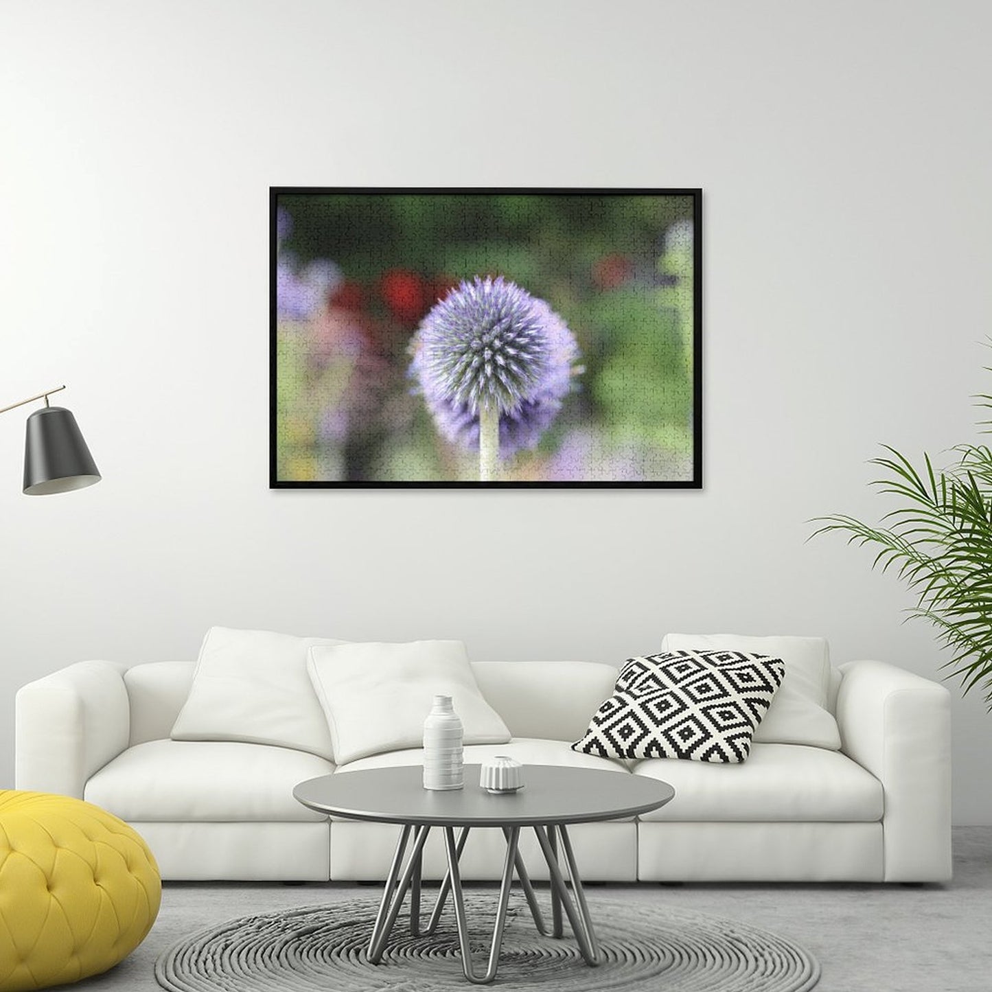 Globe thistle - 1000-Piece Jigsaw Puzzle