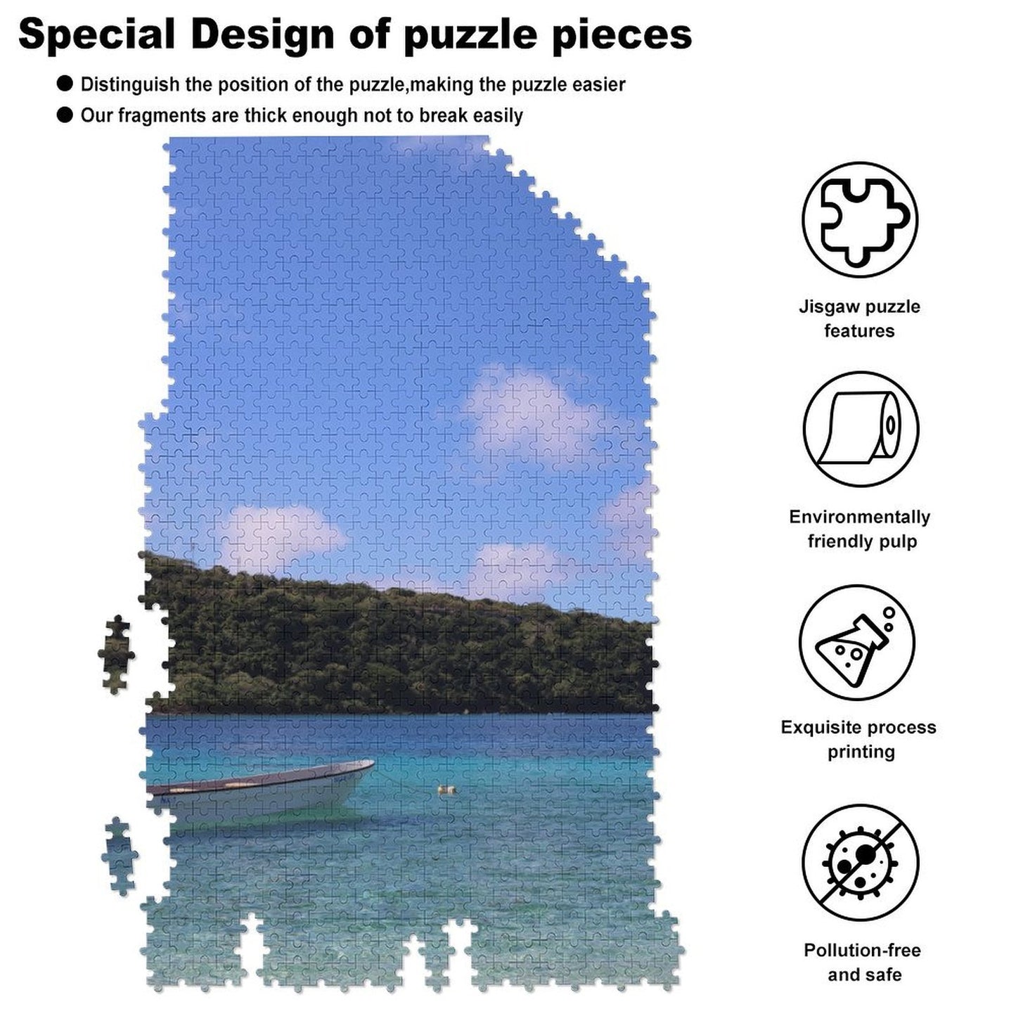 Naukacuvu Island - 1000-Piece Jigsaw Puzzle