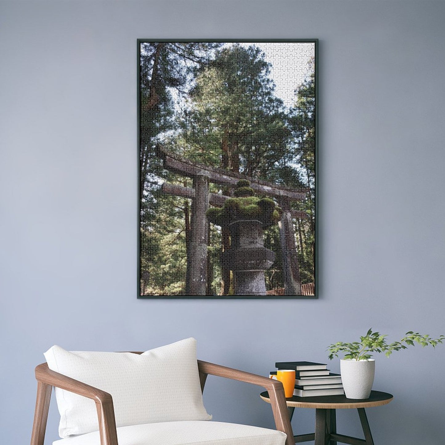 Torii gate in the forest - 1000-Piece Jigsaw Puzzle