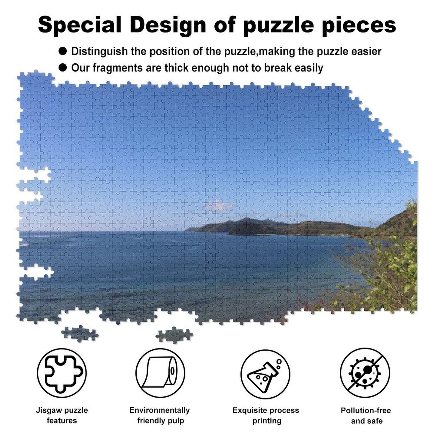 Naukacuvu Island Sunset Point - 1000-Piece Jigsaw Puzzle