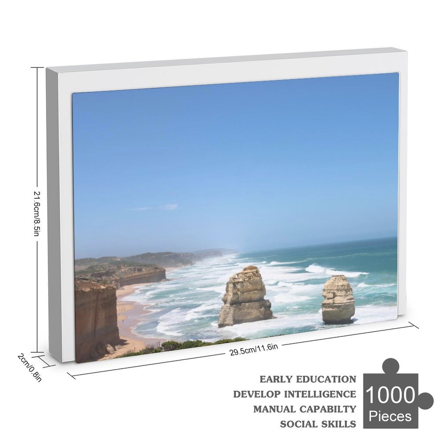 Great Ocean Road formations, Australia - 1000-Piece Jigsaw Puzzle