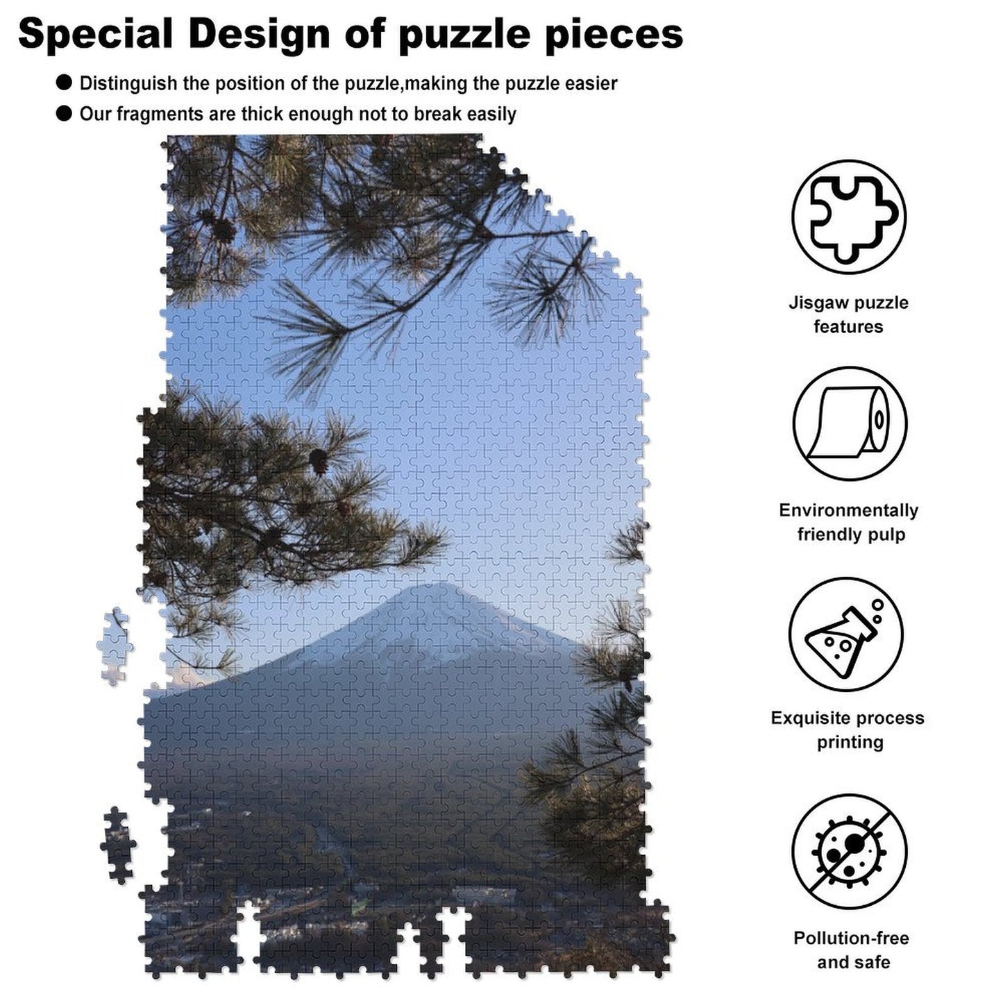 Mount Fuji viewpoint - 1000-Piece Jigsaw Puzzle