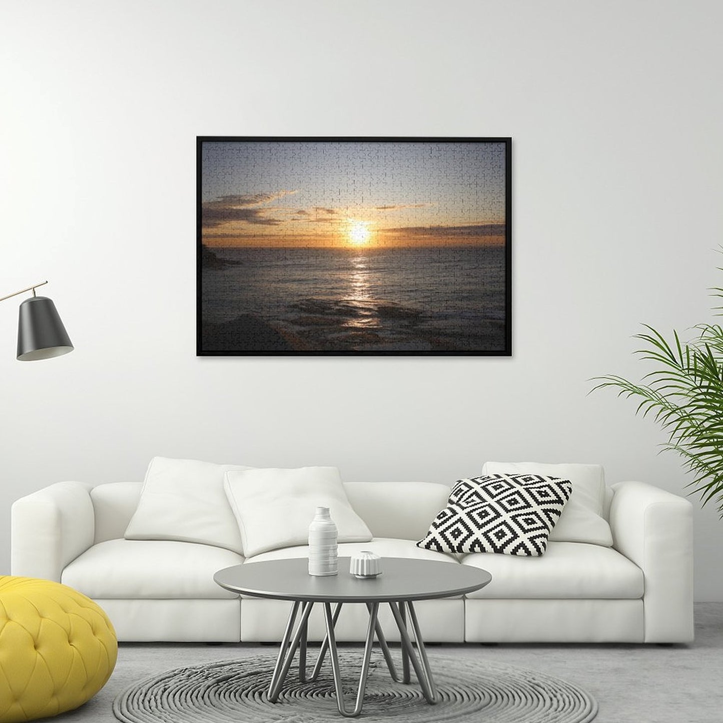 Sunrise over the ocean, Sydney - 1000-Piece Jigsaw Puzzle