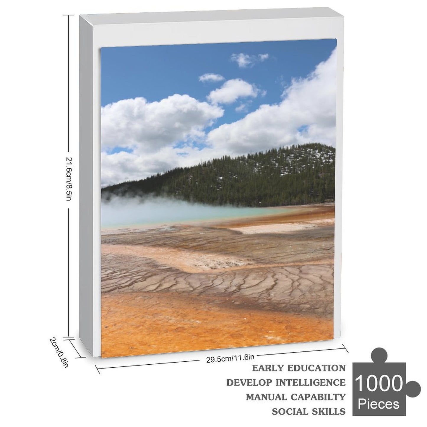 Yellowstone National Park - 1000-Piece Jigsaw Puzzle