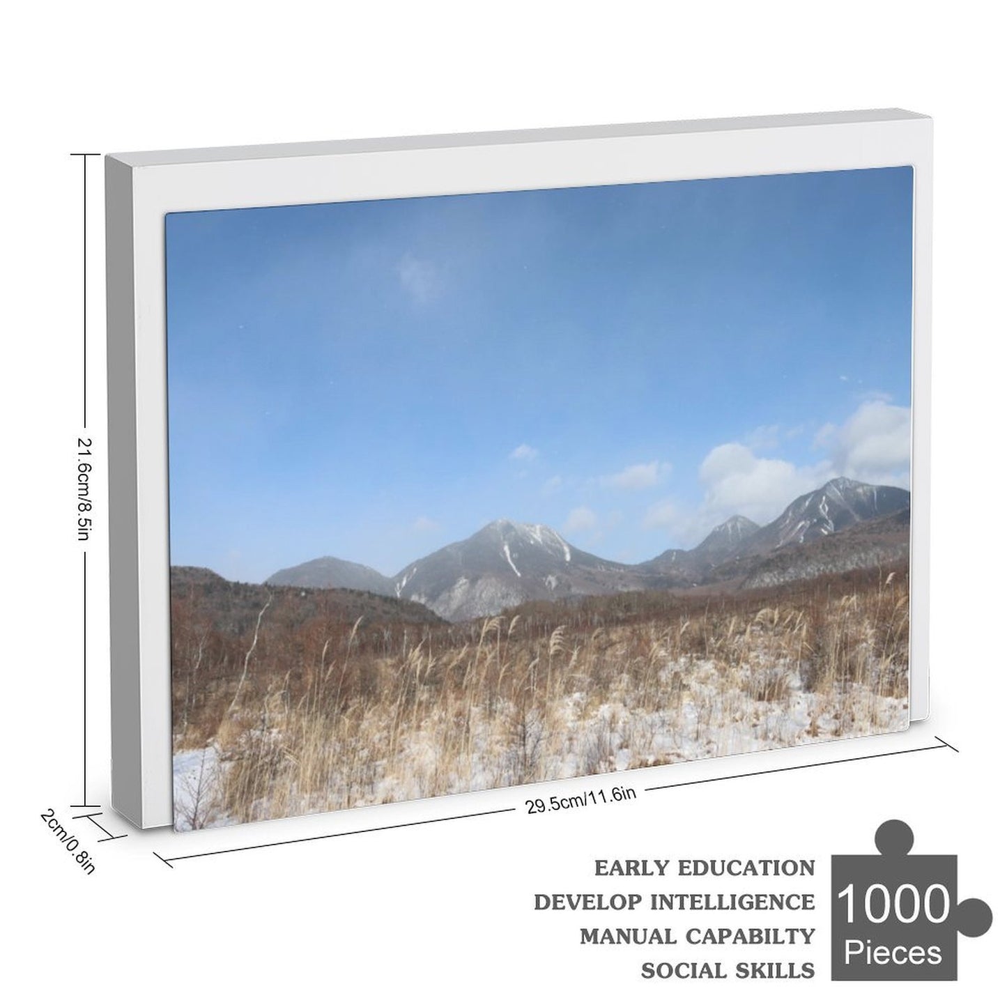 Mountains of Nikko - 1000-Piece Jigsaw Puzzle