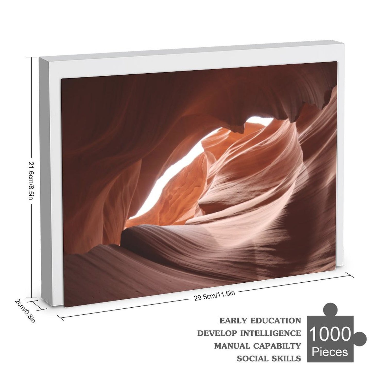 Upper Antelope Canyon - 1000-Piece Jigsaw Puzzle