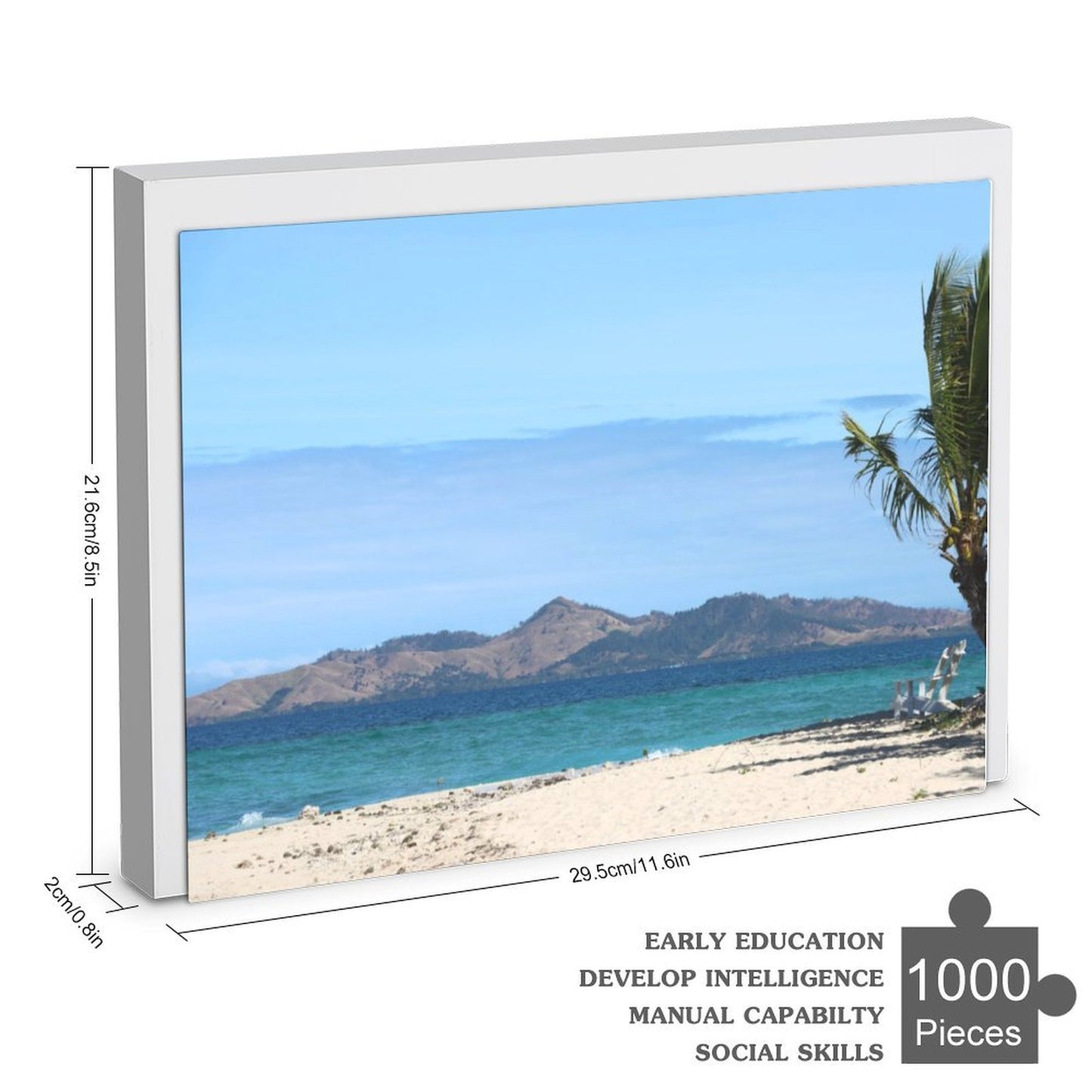 Tropical escape - 1000-Piece Jigsaw Puzzle