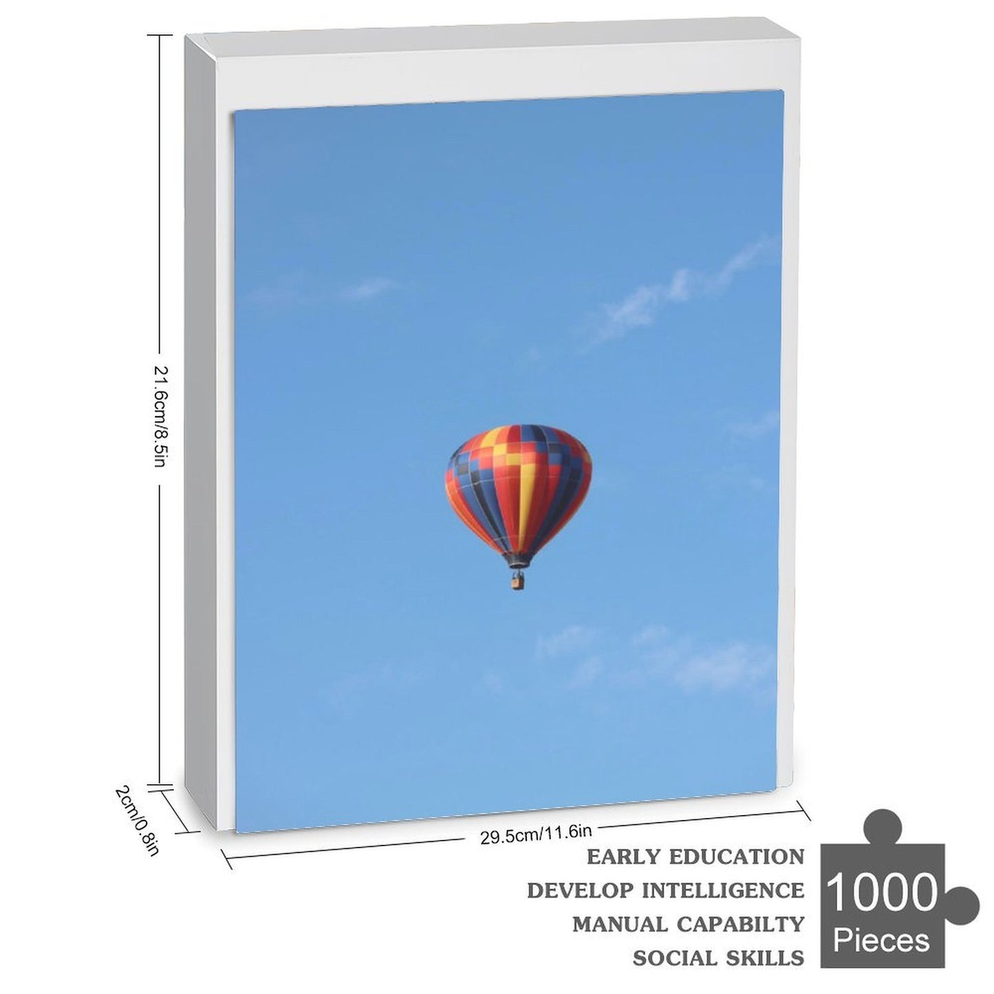 Hot air balloon - 1000-Piece Jigsaw Puzzle