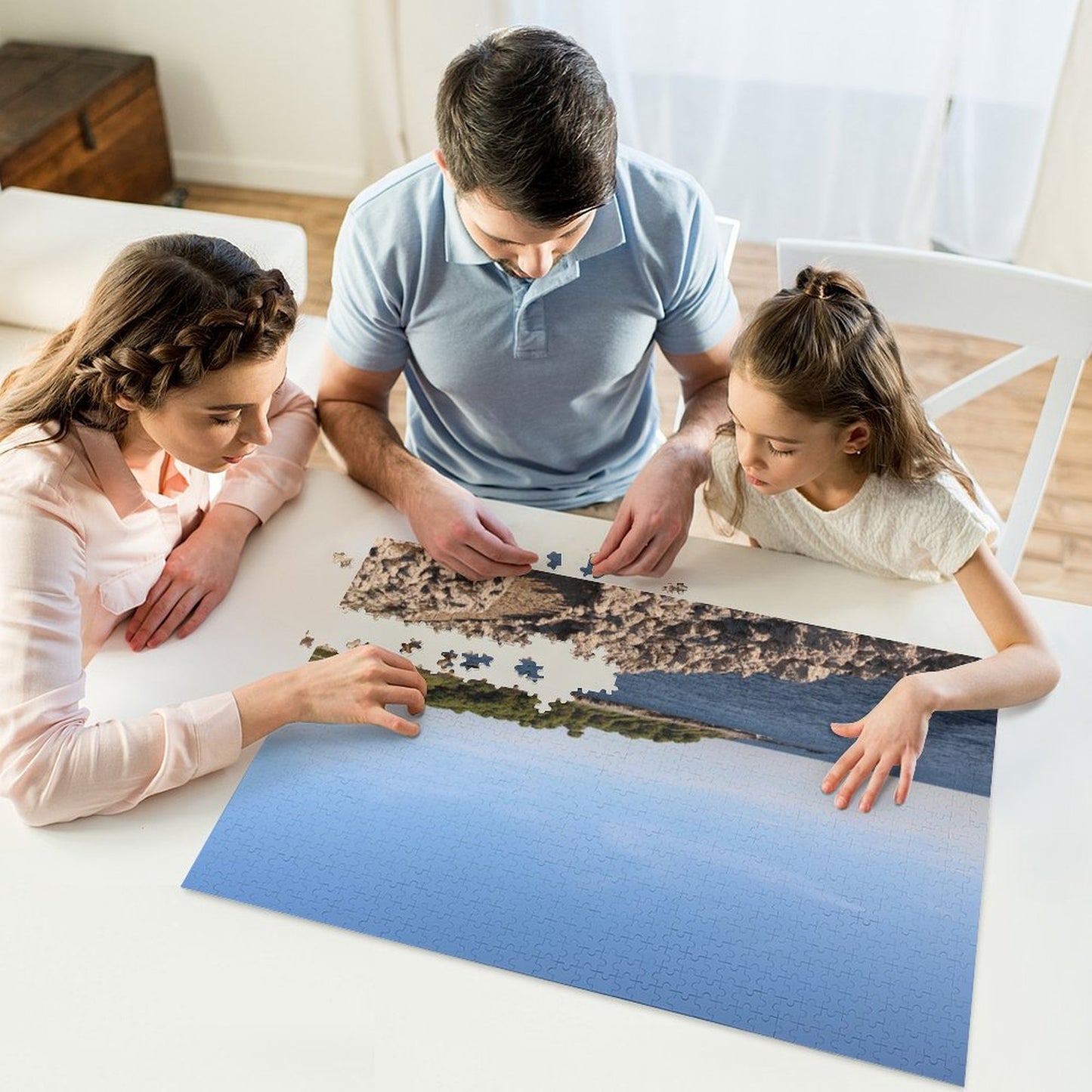 Sunny day by the water - 1000-Piece Jigsaw Puzzle