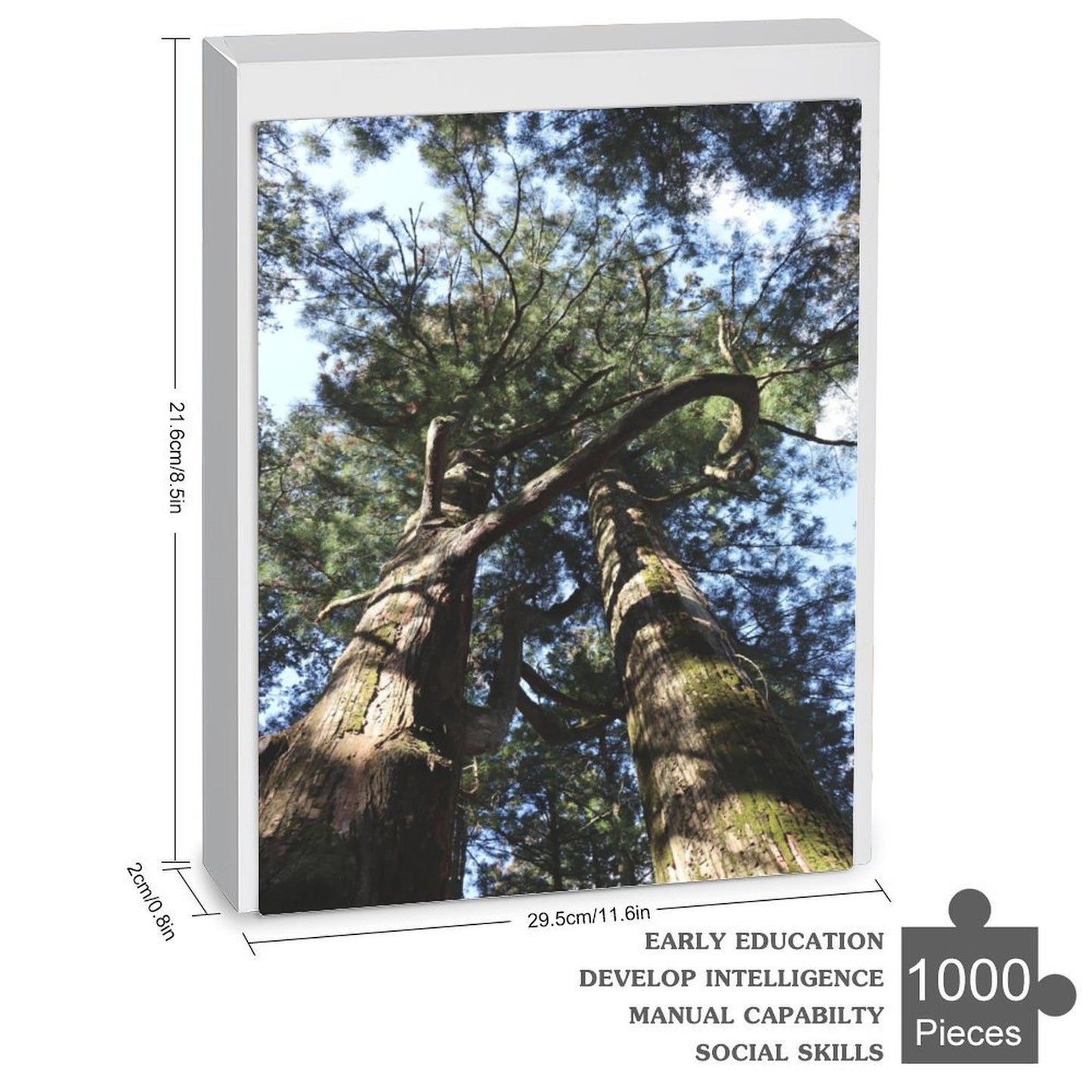 Majestic trees - 1000-Piece Jigsaw Puzzle