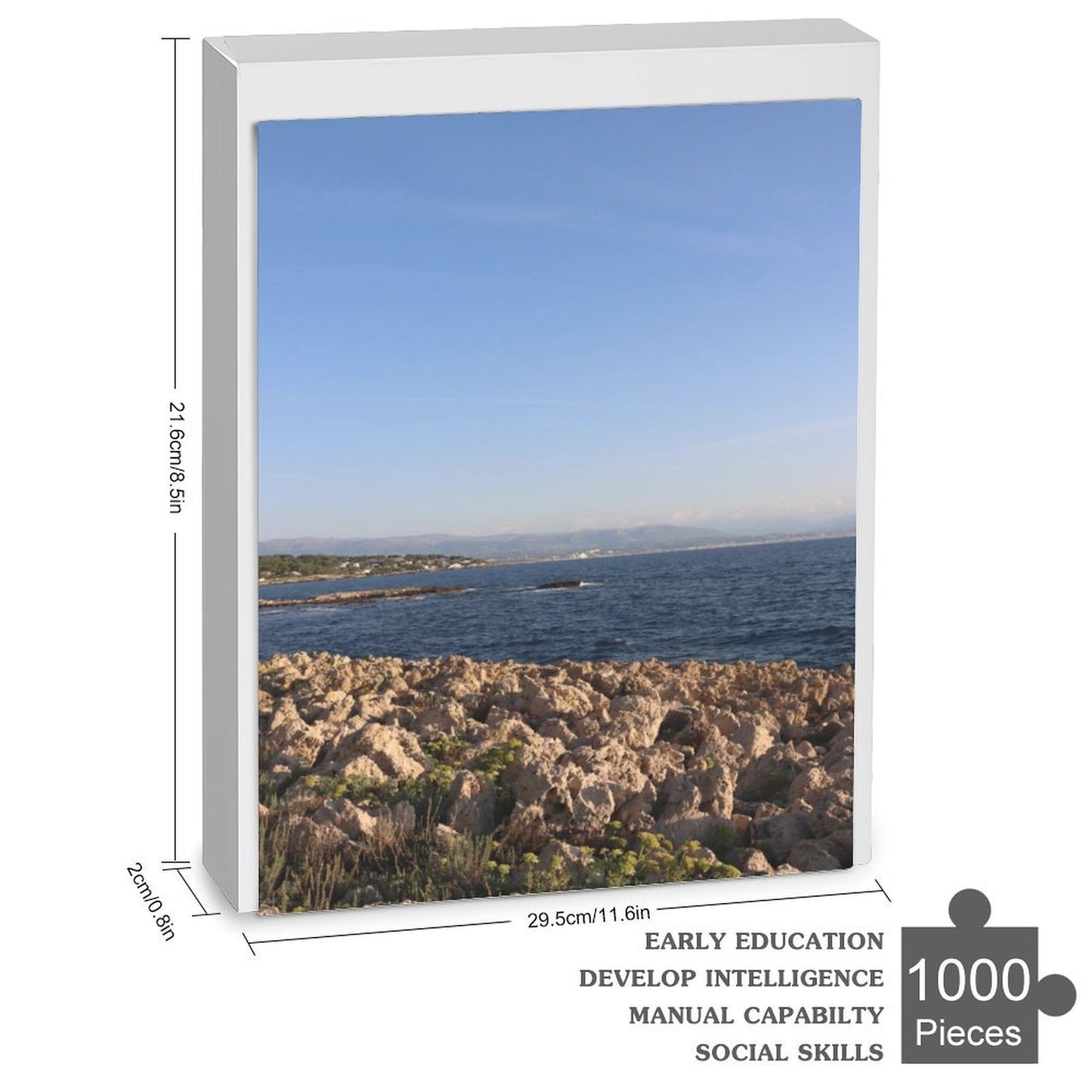 Sentier du Littoral, France - 1000-Piece Jigsaw Puzzle