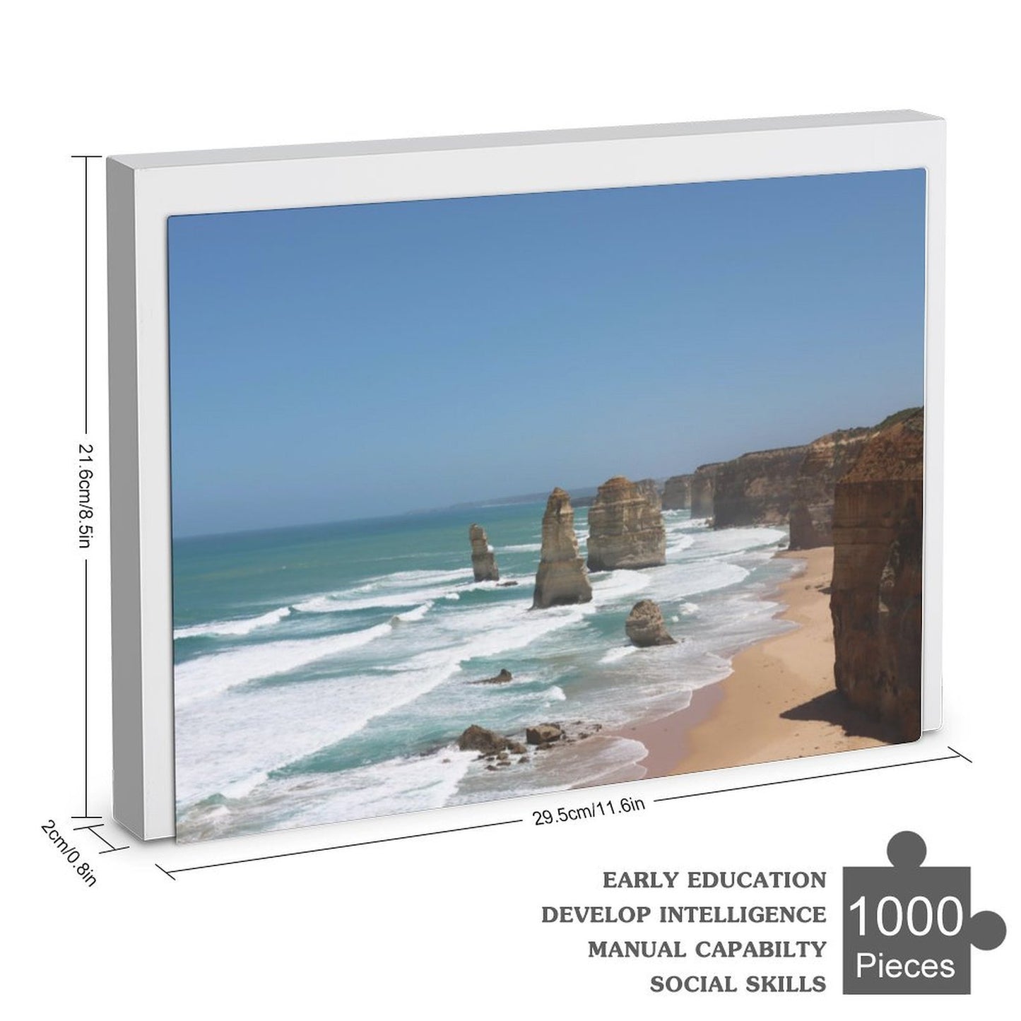 The Twelve Apostles, Australia - 1000-Piece Jigsaw Puzzle