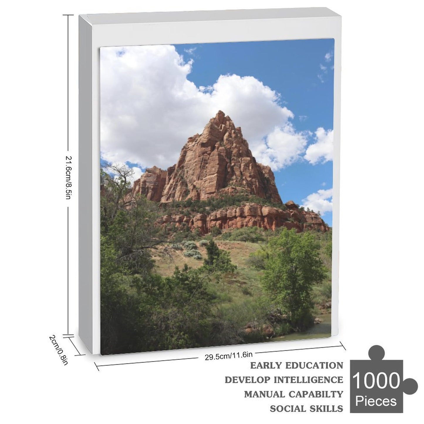 Zion National Park - 1000-Piece Jigsaw Puzzle