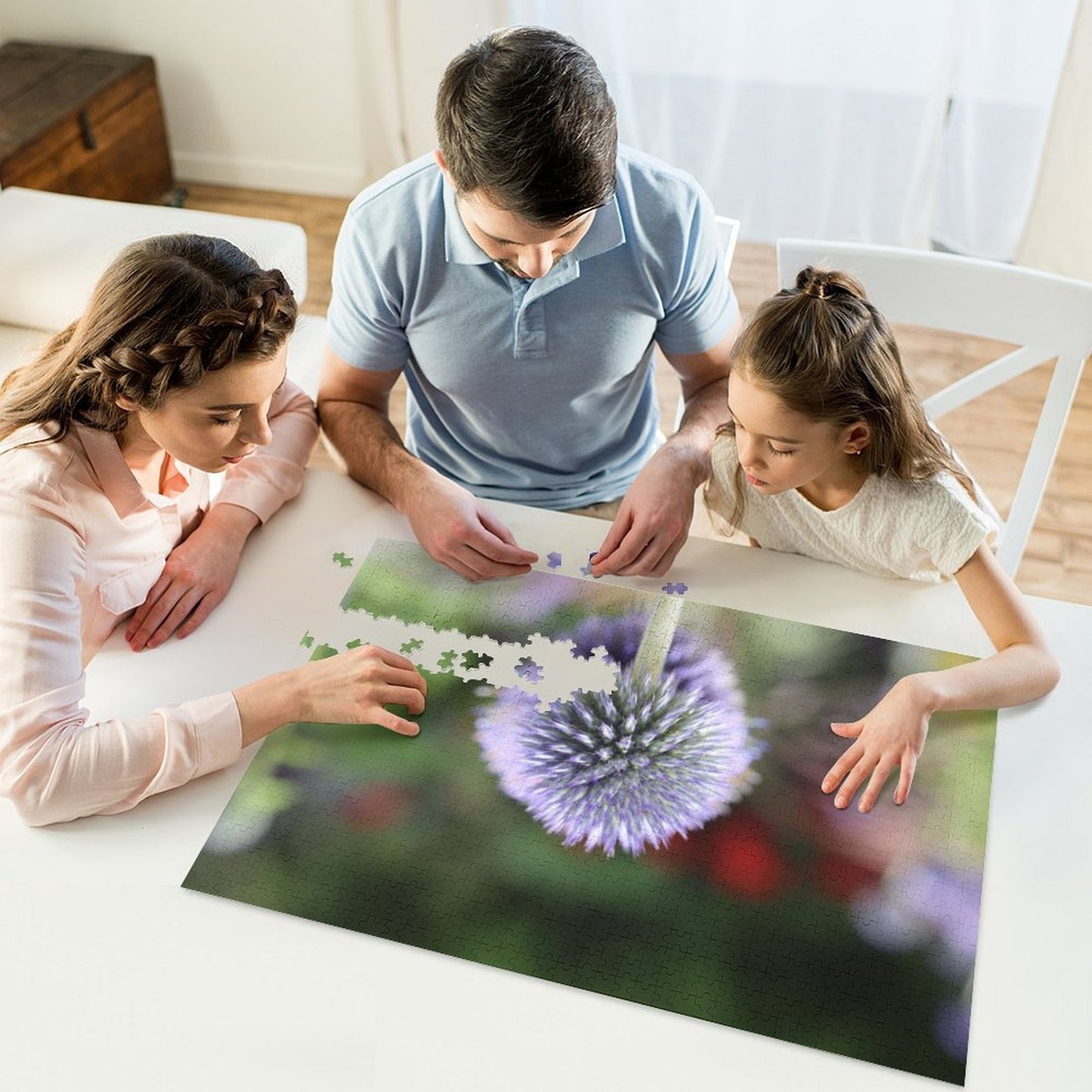 Globe thistle - 1000-Piece Jigsaw Puzzle