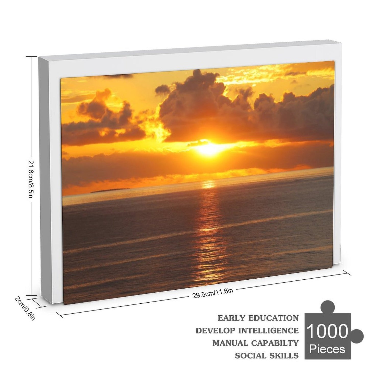 Naukacuvu sunset - 1000-Piece Jigsaw Puzzle