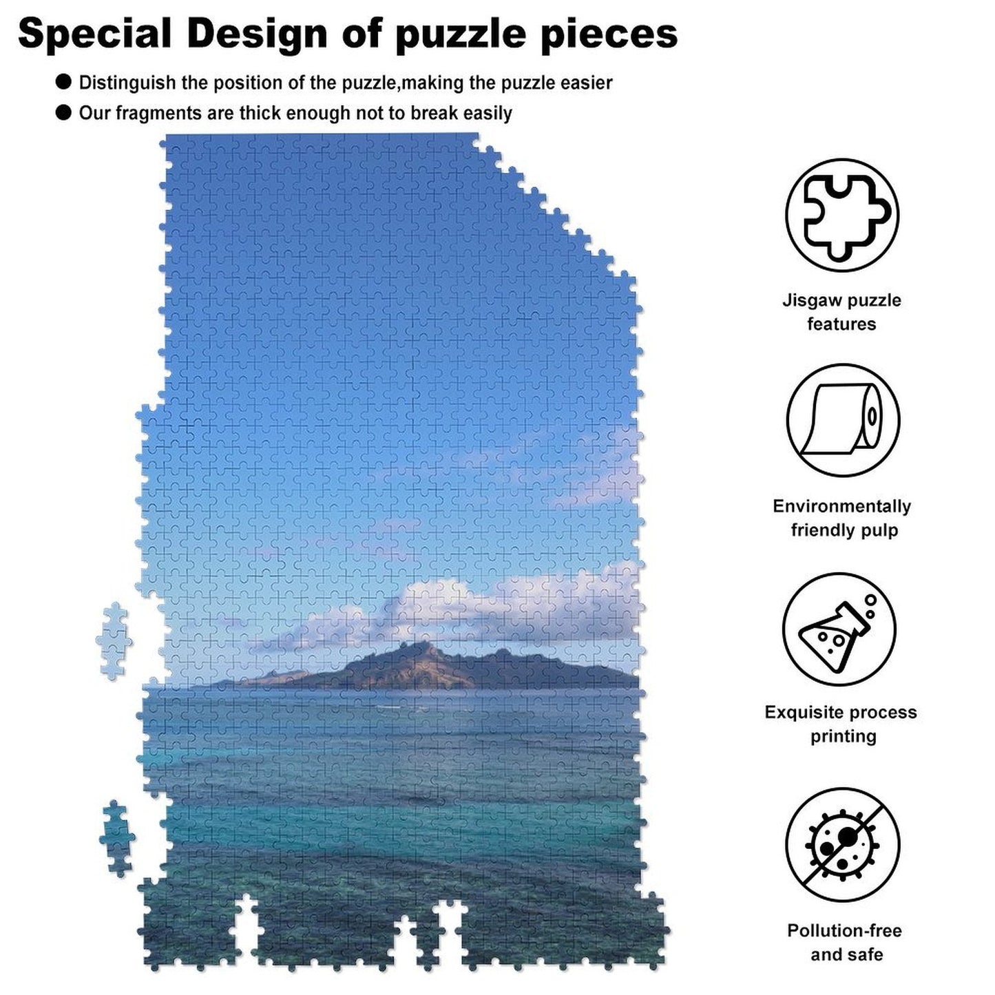 Waya Lookout, Yasawa Islands - 1000-Piece Jigsaw Puzzle