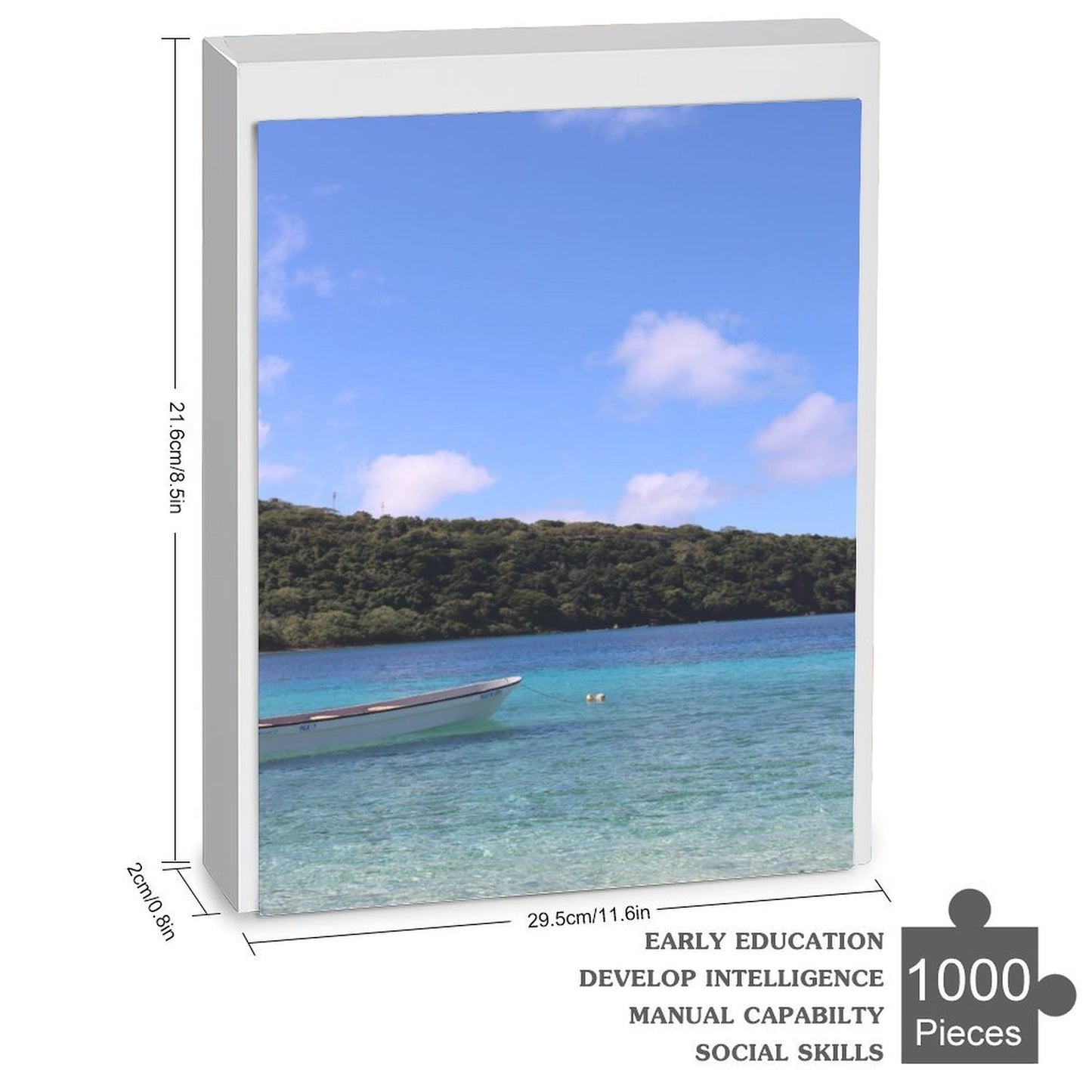 Naukacuvu Island - 1000-Piece Jigsaw Puzzle