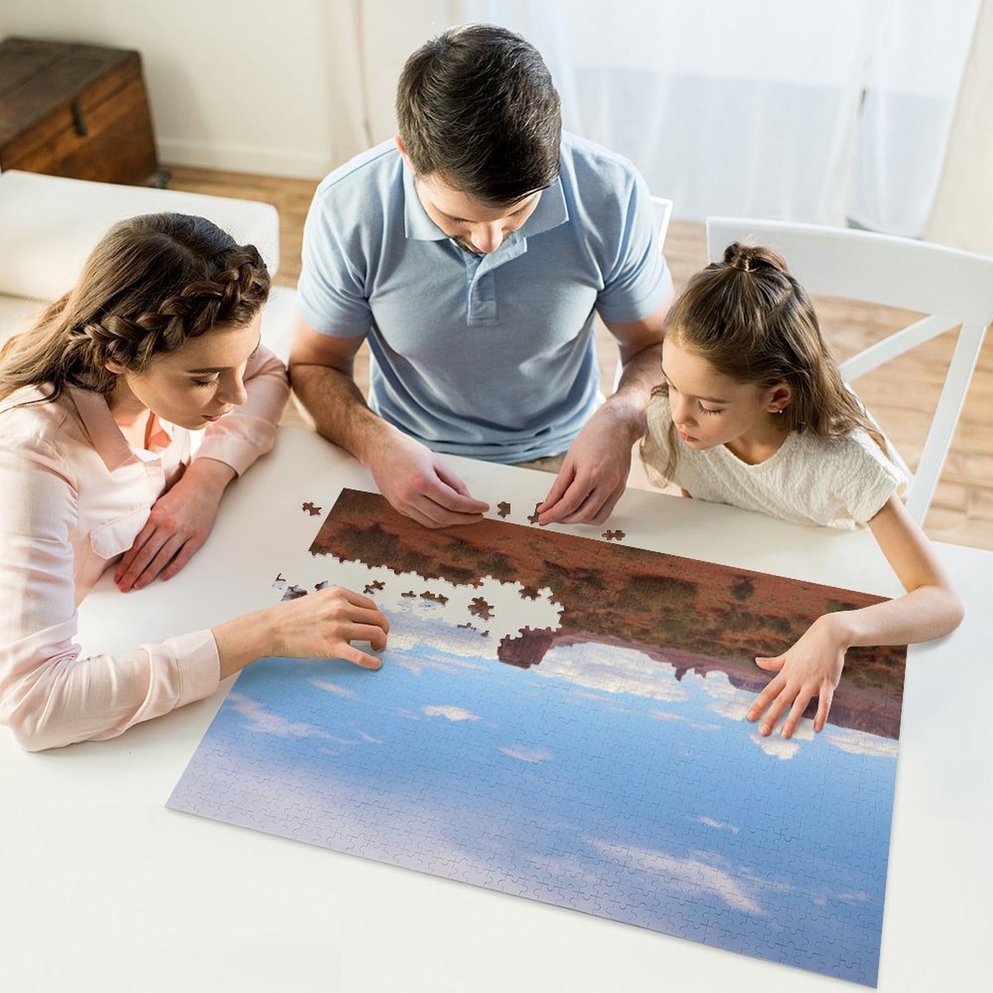 Monument Valley Navajo Tribal Park, America - 1000-Piece Jigsaw Puzzle