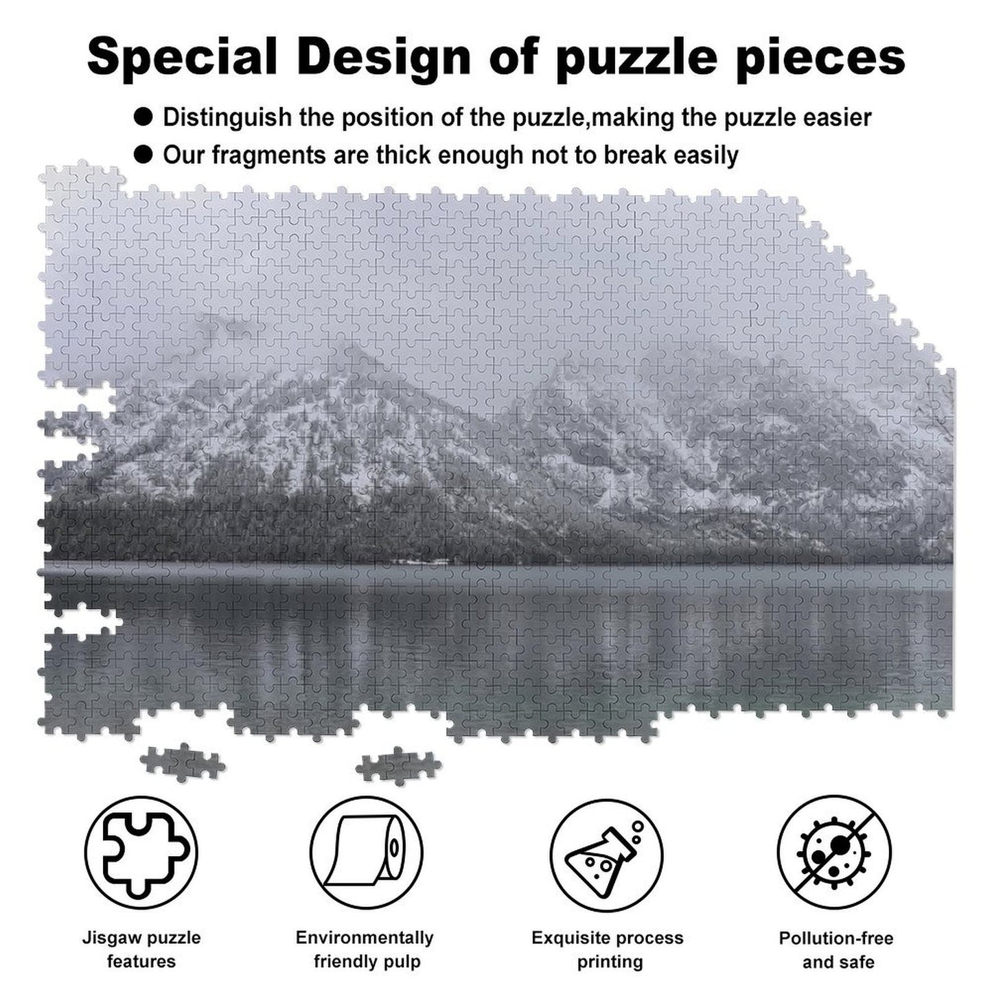 Grand Teton National Park - 1000-Piece Jigsaw Puzzle