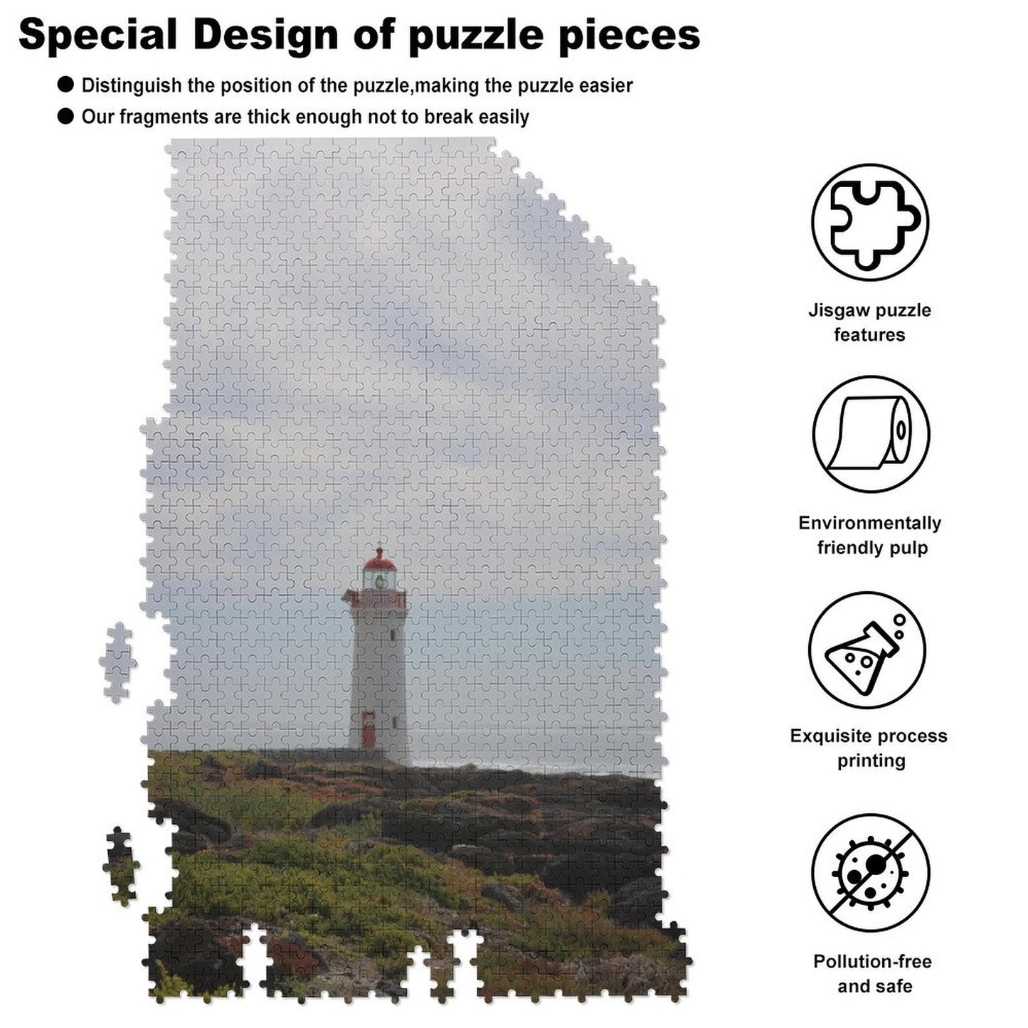 Port Fairy Lighthouse - 1000-Piece Jigsaw Puzzle