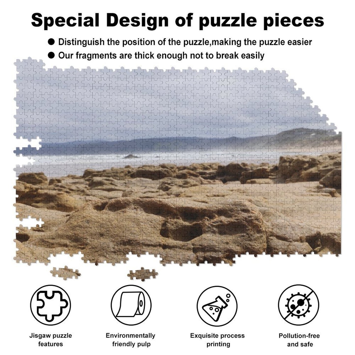 Great Ocean Road beach - 1000-Piece Jigsaw Puzzle