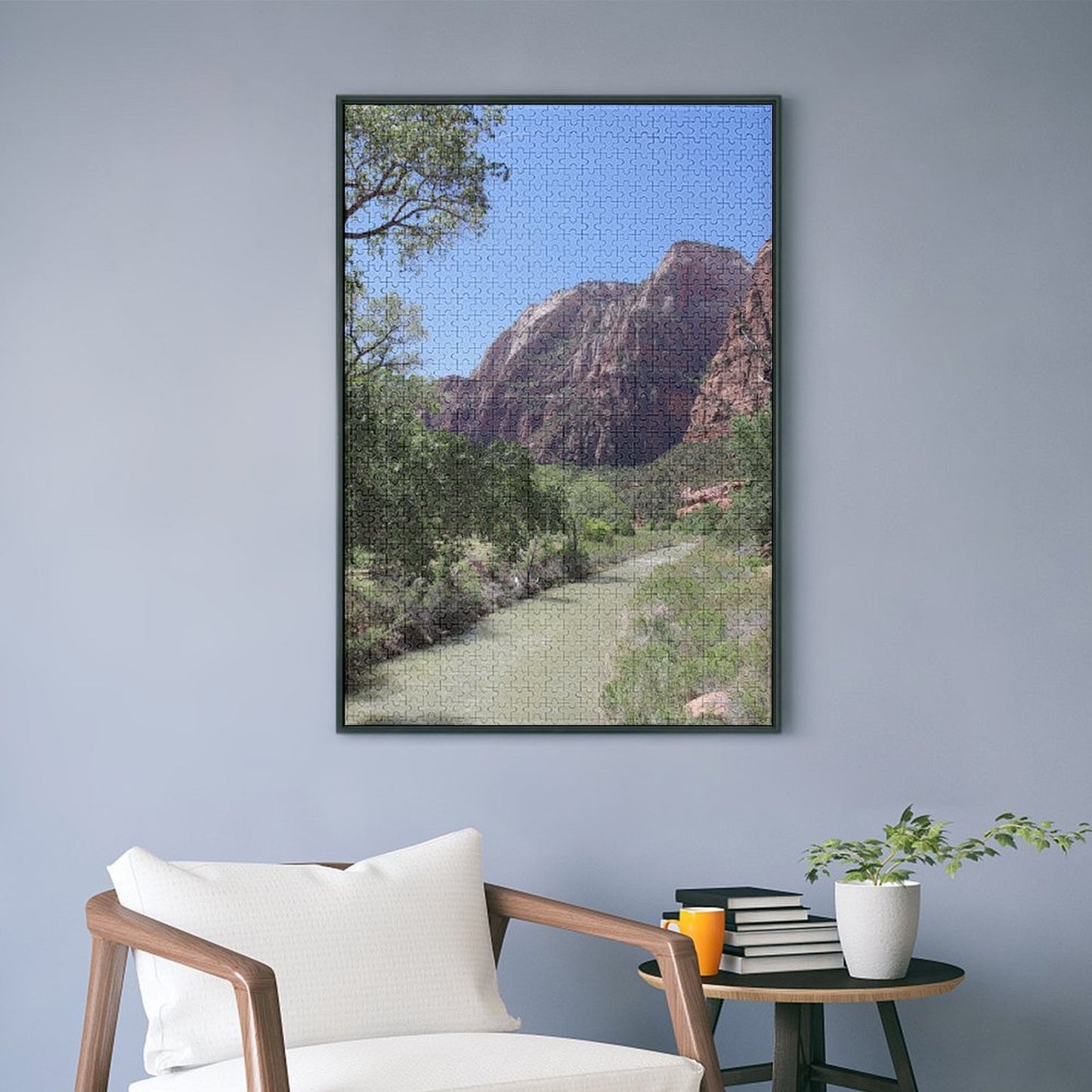 River flowing through Zion National Park - 1000-Piece Jigsaw Puzzle