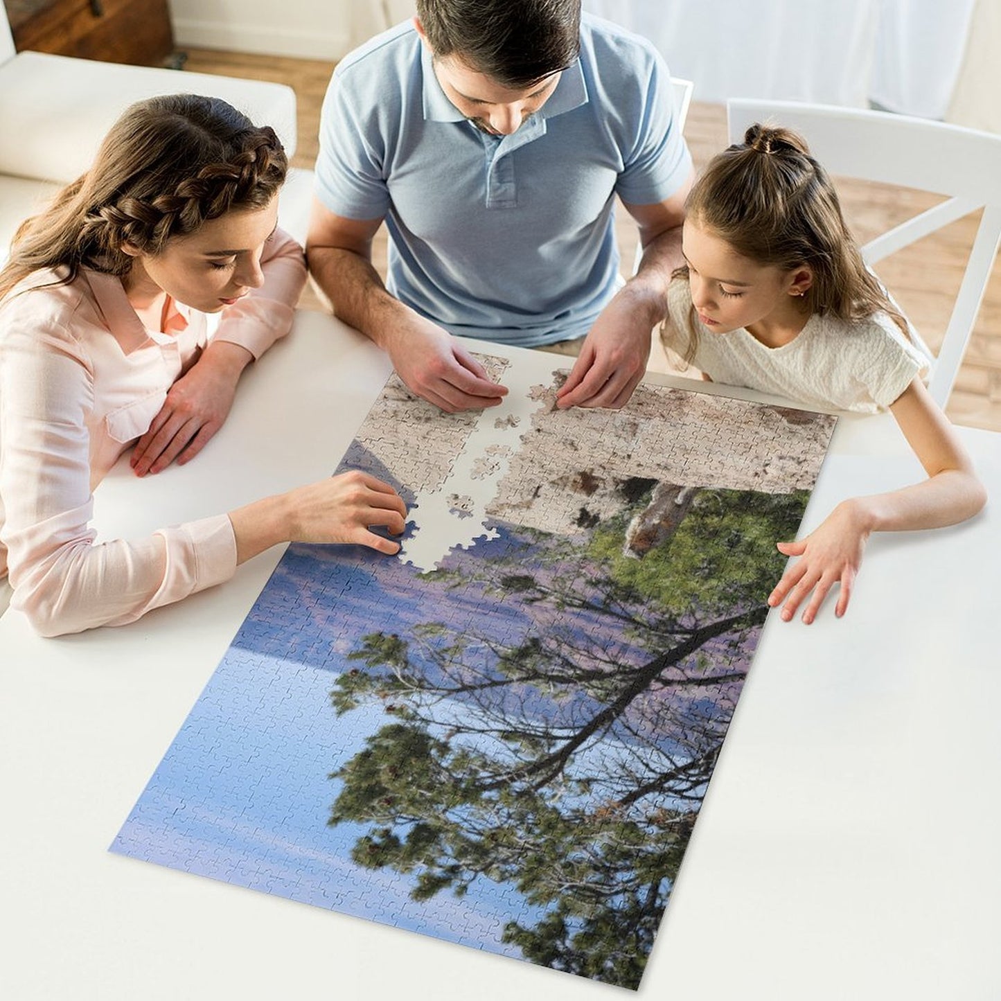 Squirrel by the canyon - 1000-Piece Jigsaw Puzzle