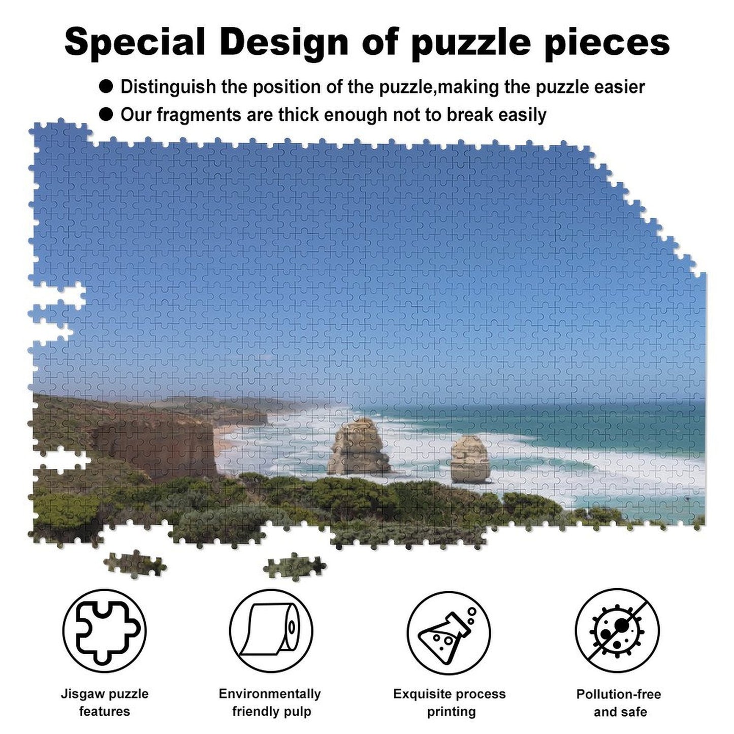 Gog & Magog, Great Ocean Road - 1000-Piece Jigsaw Puzzle