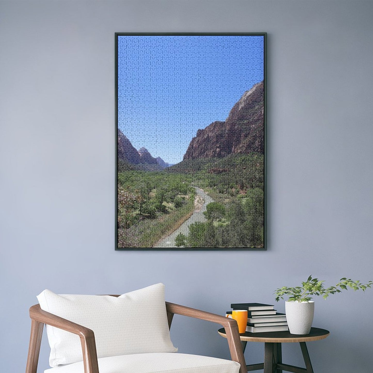 Zion National Park river - 1000-Piece Jigsaw Puzzle