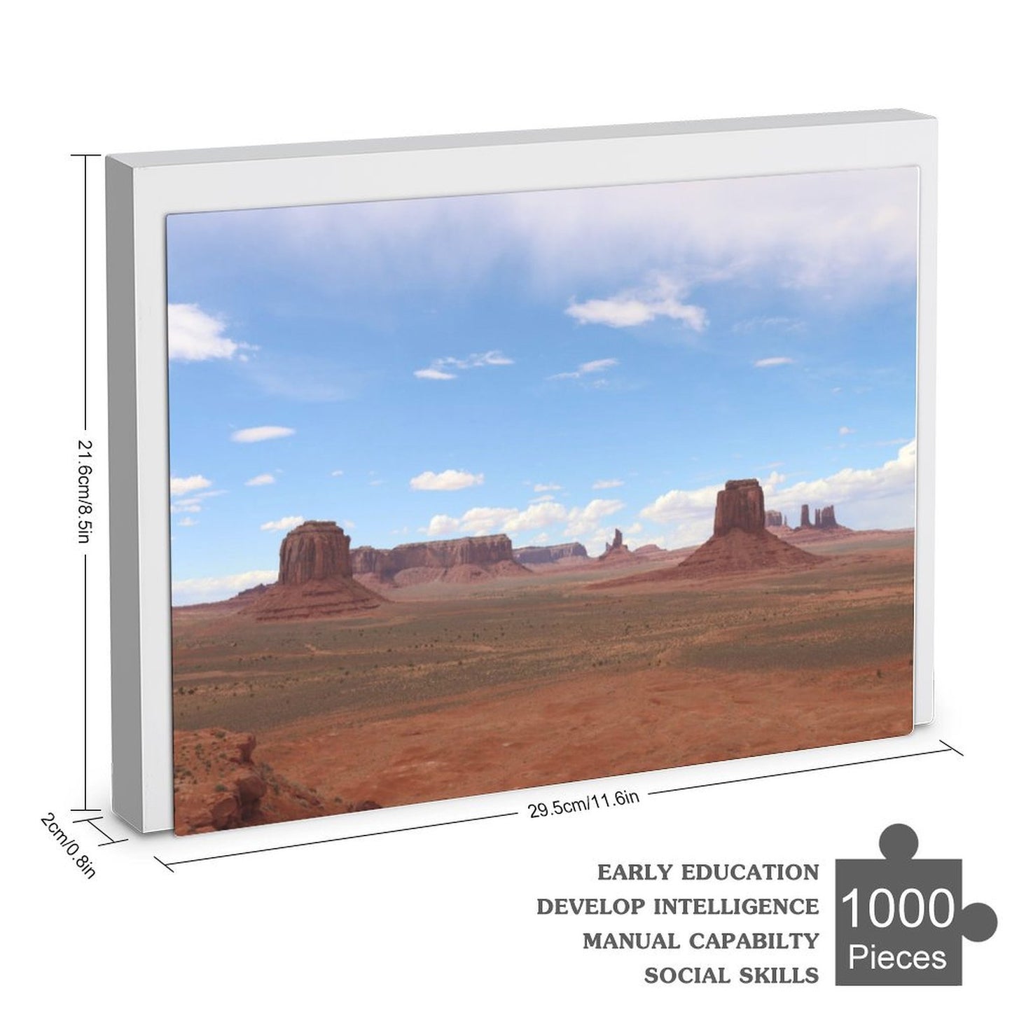 Monument Valley Navajo Tribal Park - 1000-Piece Jigsaw Puzzle