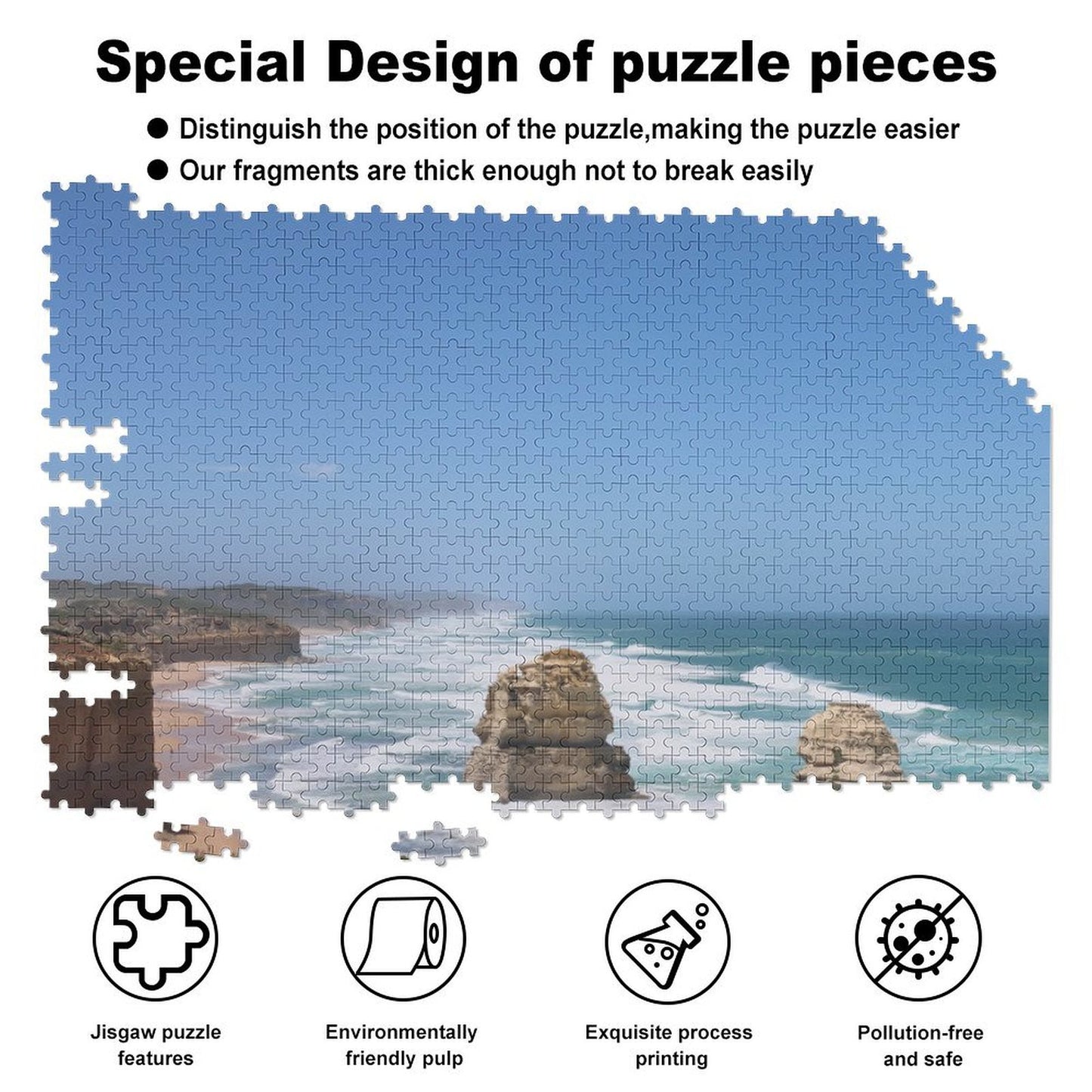 Great Ocean Road formations, Australia - 1000-Piece Jigsaw Puzzle