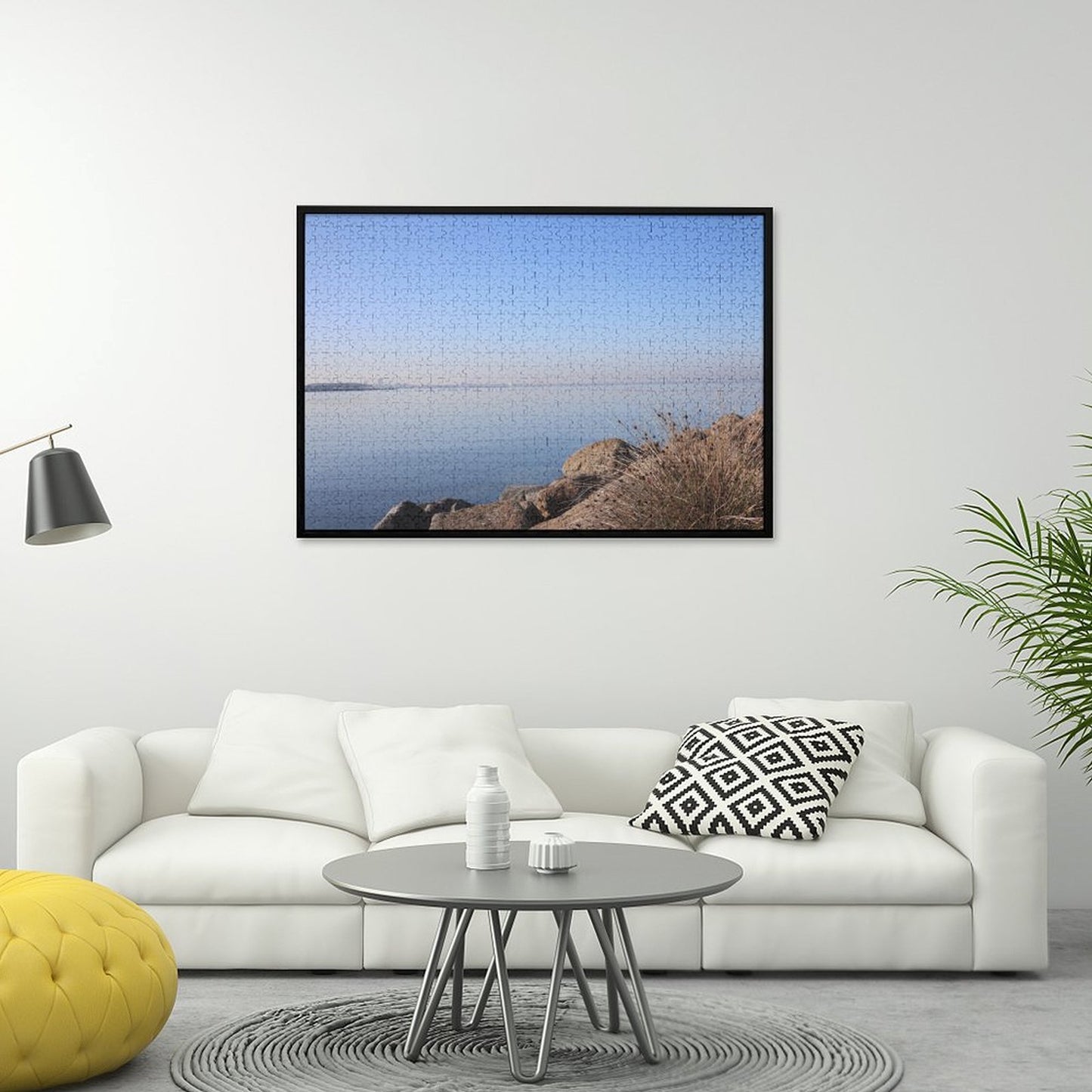 Port Melbourne morning stillness - 1000-Piece Jigsaw Puzzle
