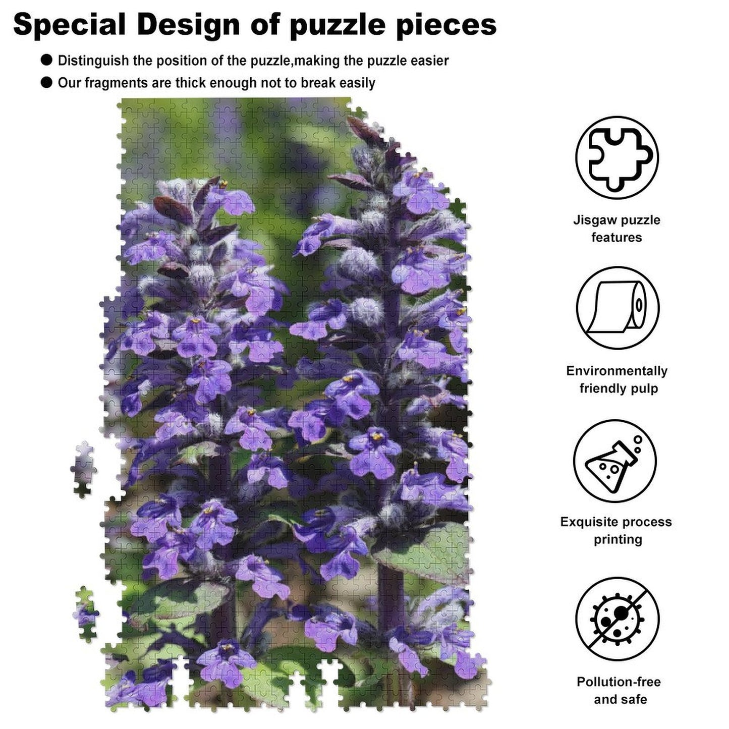 Ajuga reptans - 1000-Piece Jigsaw Puzzle