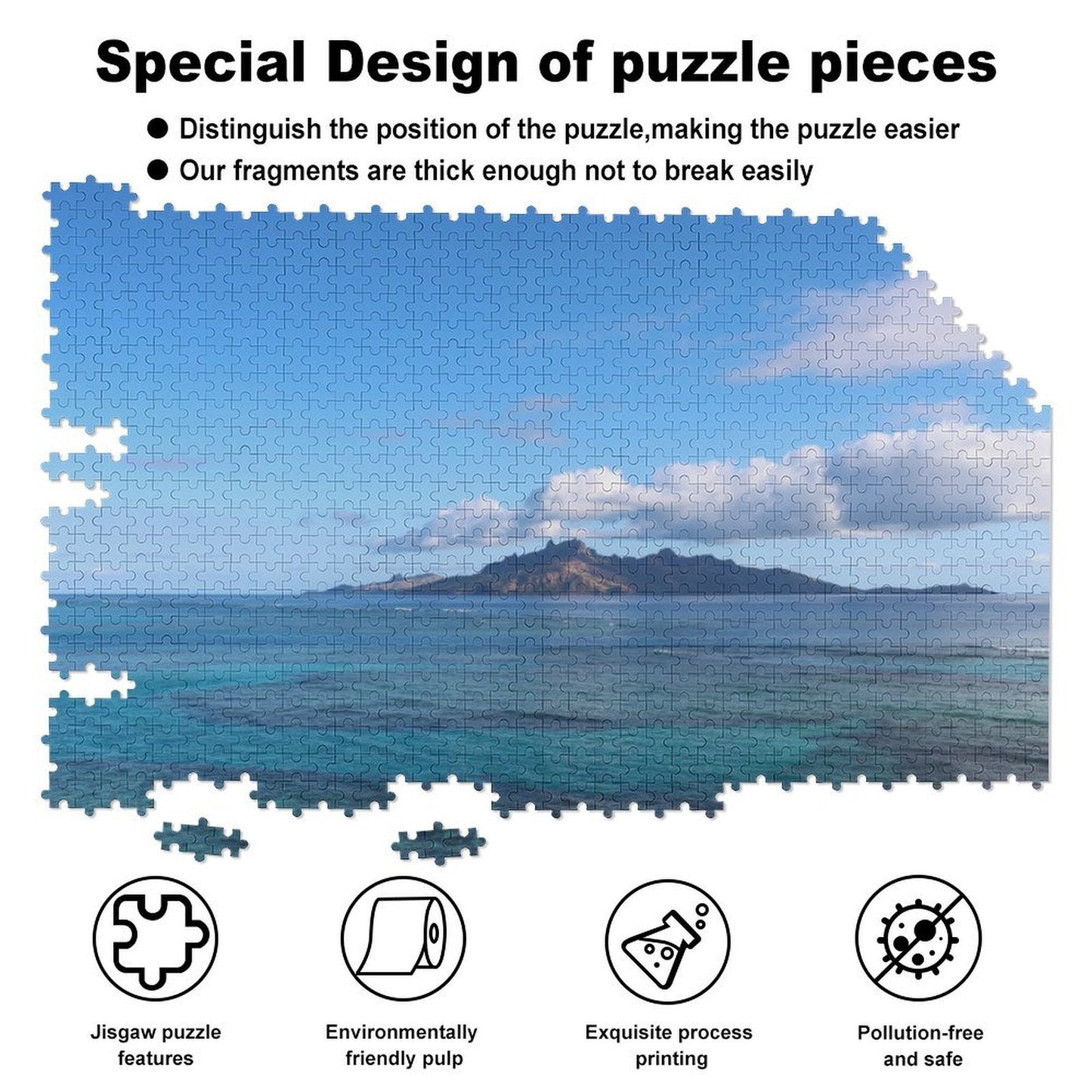 Waya Lookout, Fiji - 1000-Piece Jigsaw Puzzle