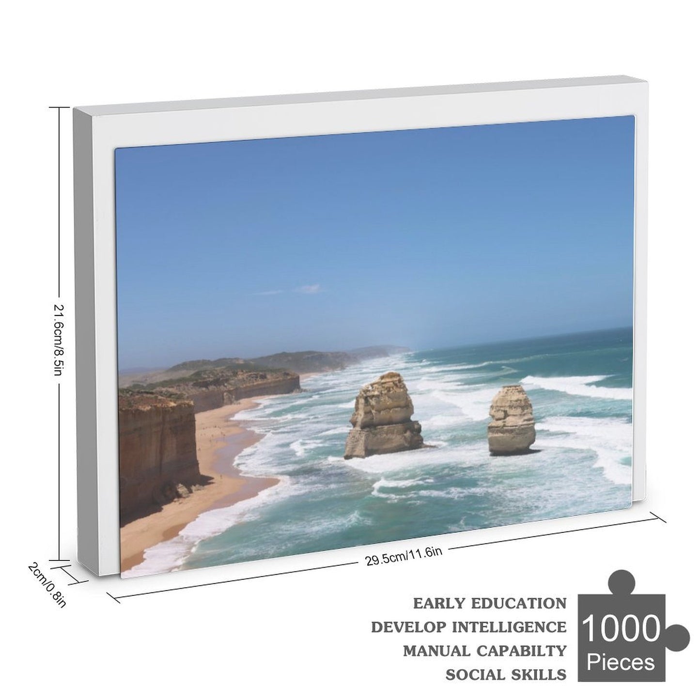 Great Ocean Road formations - 1000-Piece Jigsaw Puzzle
