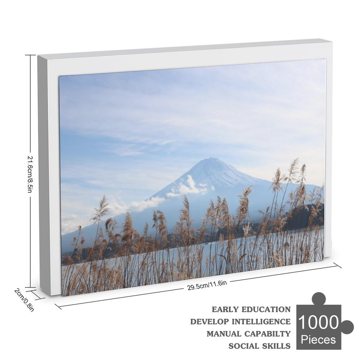 Lake Kawaguchiko - 1000-Piece Jigsaw Puzzle