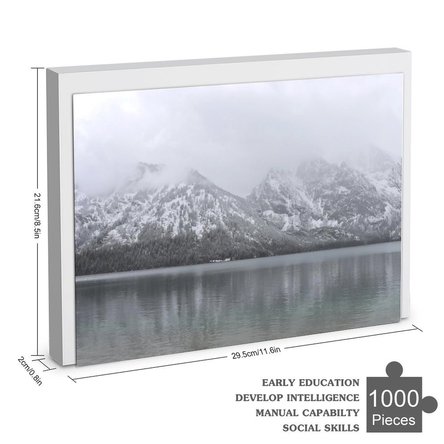 Grand Teton National Park - 1000-Piece Jigsaw Puzzle