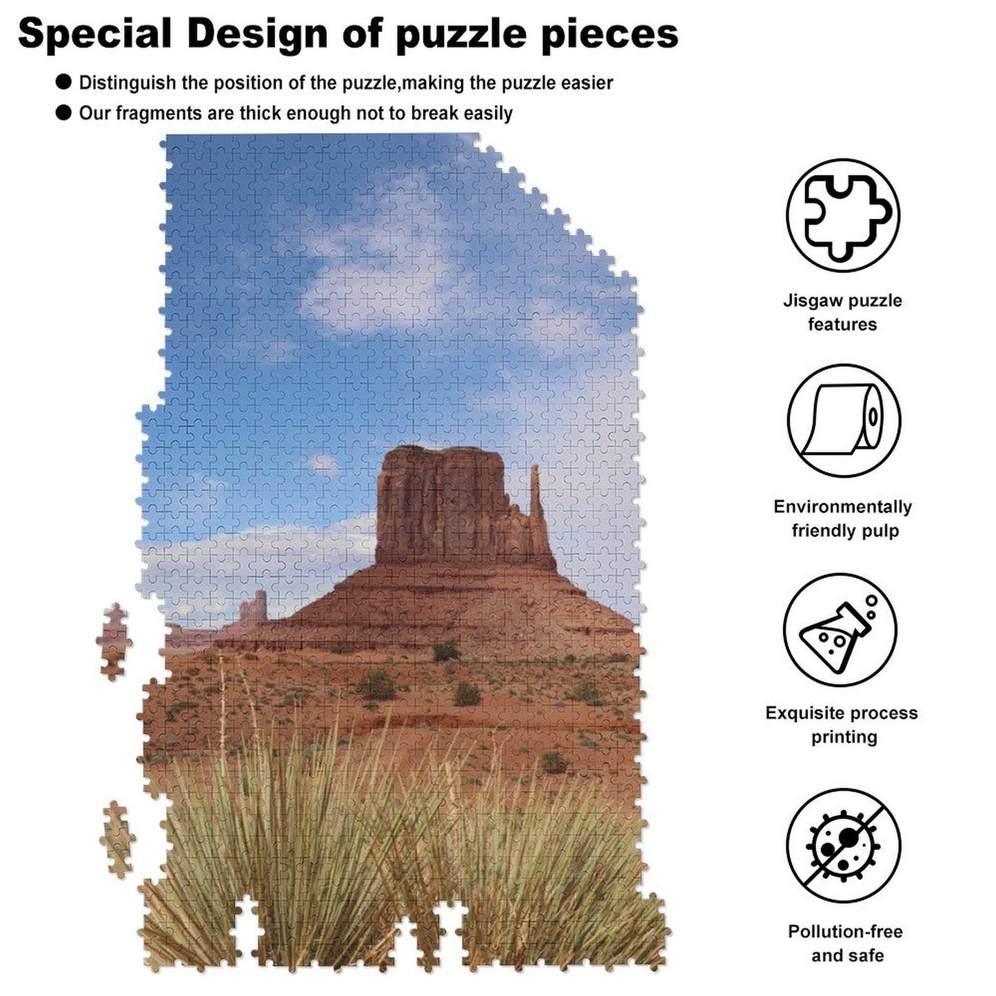 Monument Valley - 1000-Piece Jigsaw Puzzle