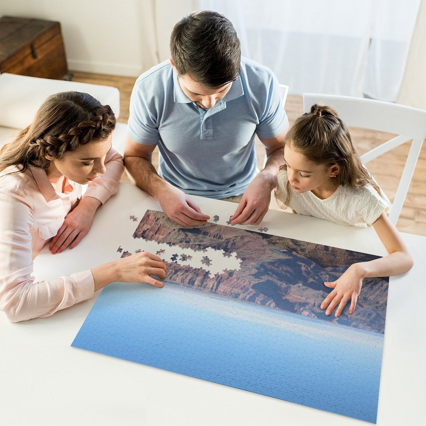 Colorado river, Grand Canyon - 1000-Piece Jigsaw Puzzle