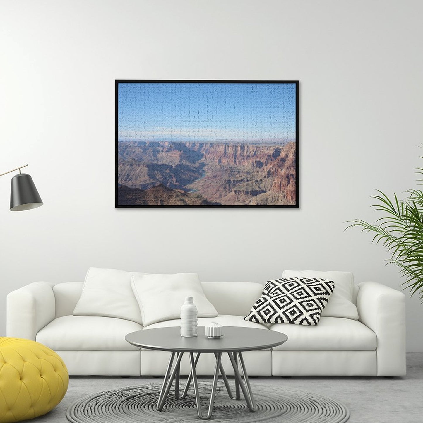 Colorado river, Grand Canyon - 1000-Piece Jigsaw Puzzle