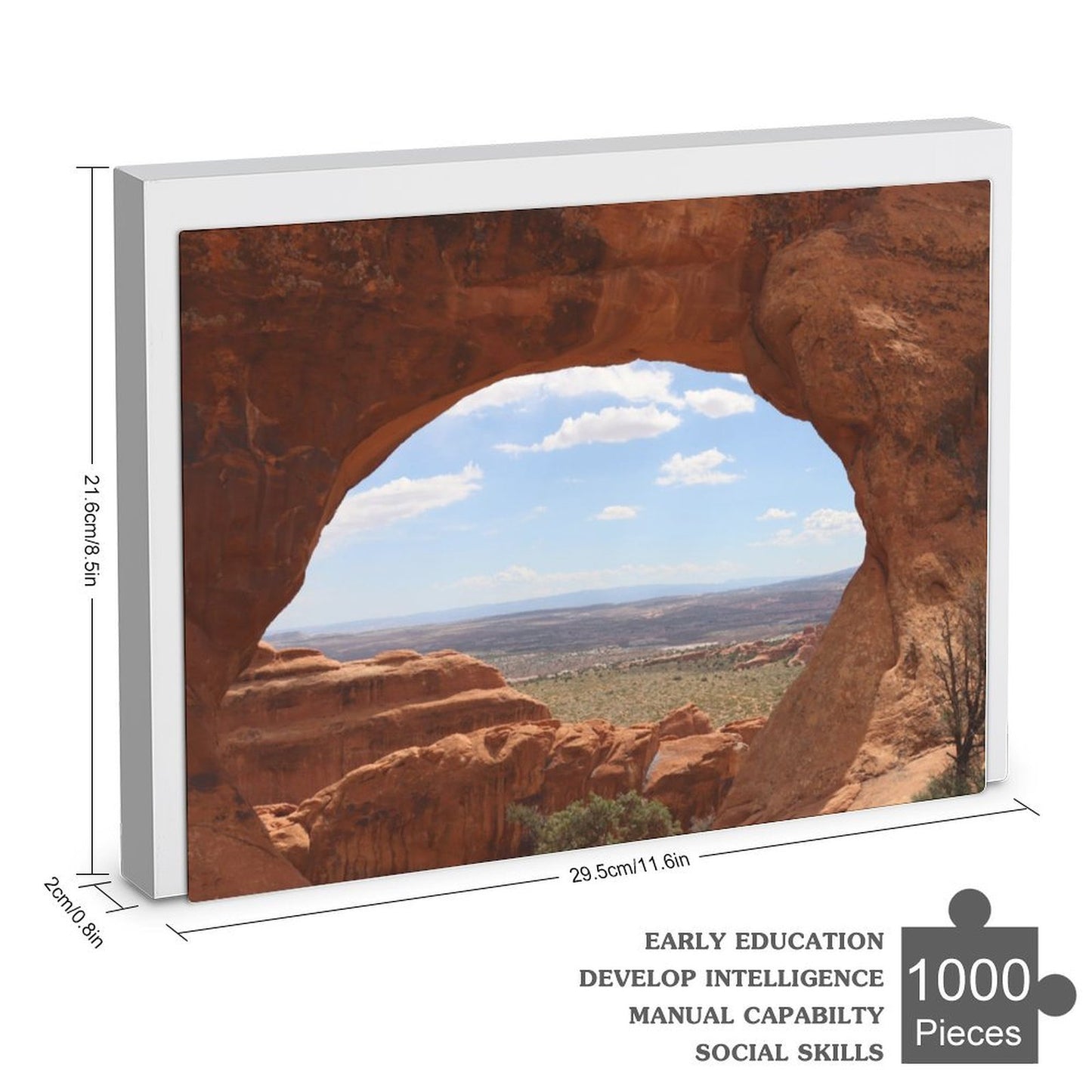Partition Arch - 1000-Piece Jigsaw Puzzle