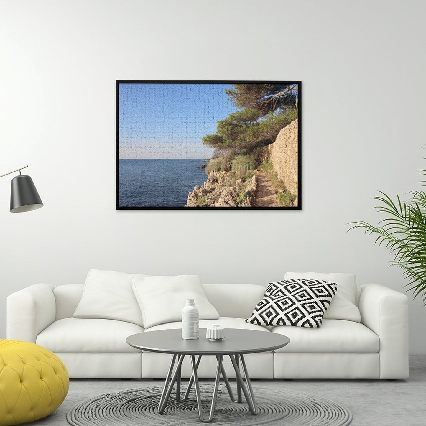 Sentier du Littoral, Antibes - 1000-Piece Jigsaw Puzzle