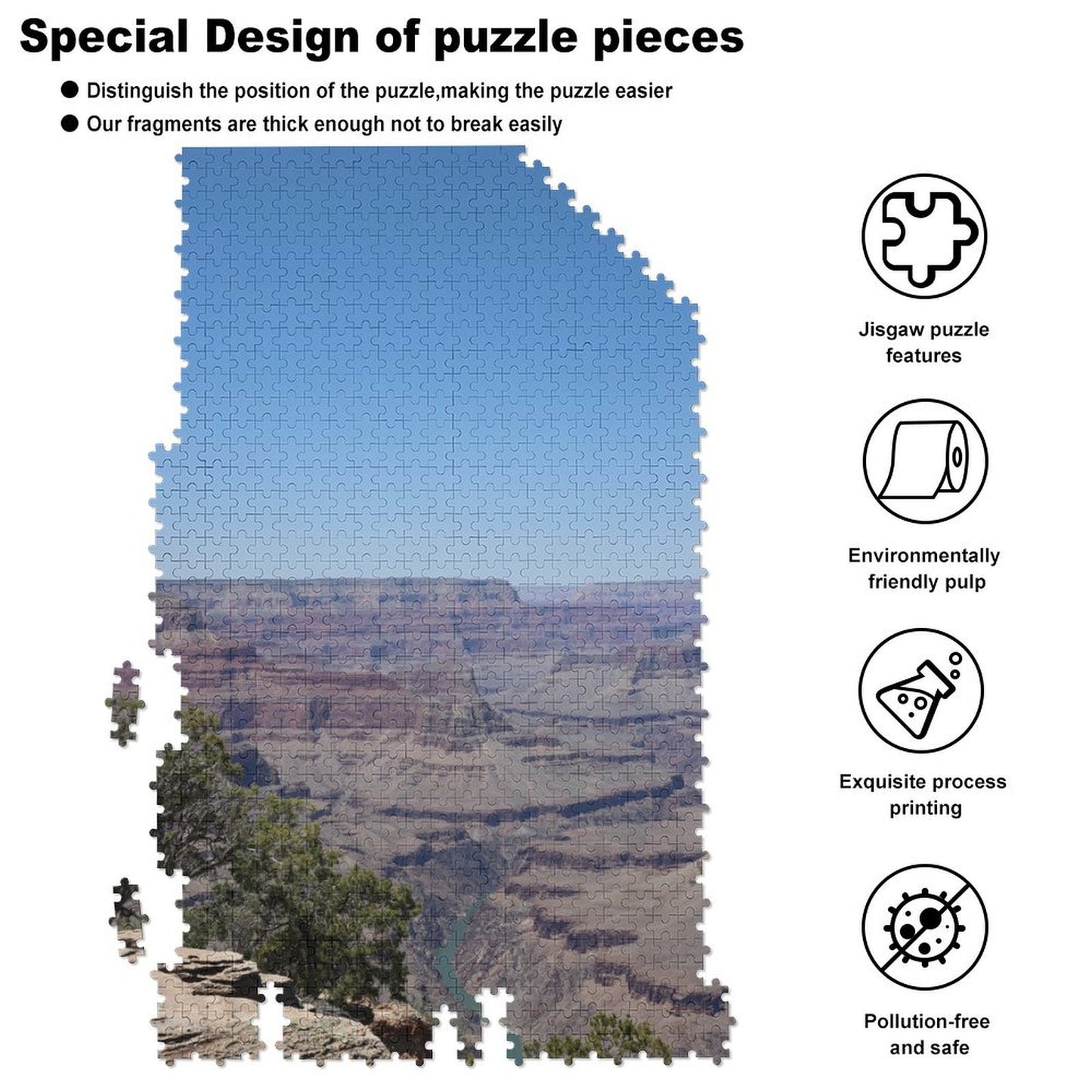 Grand Canyon, Arizona - 1000-Piece Jigsaw Puzzle