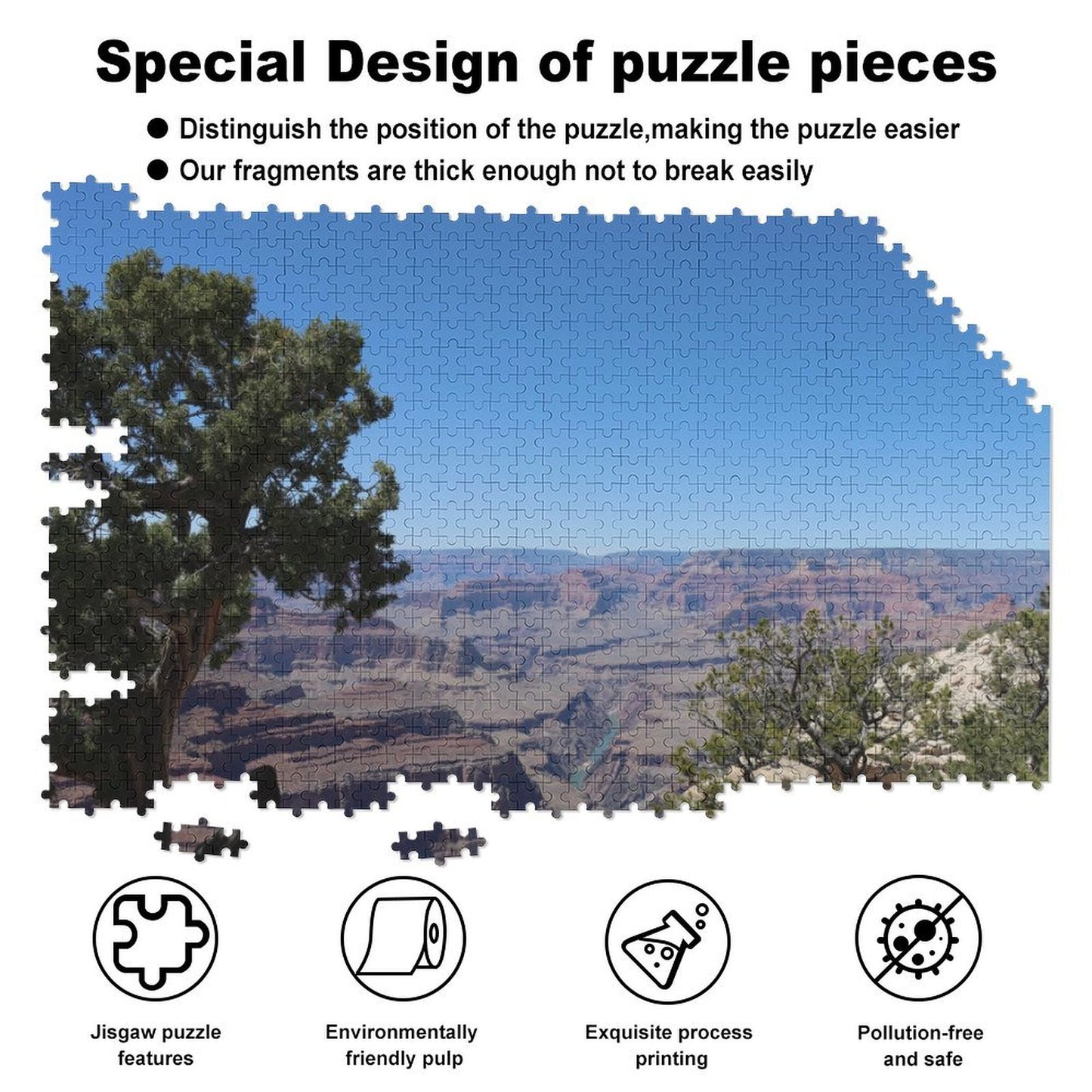Grand Canyon, USA - 1000-Piece Jigsaw Puzzle